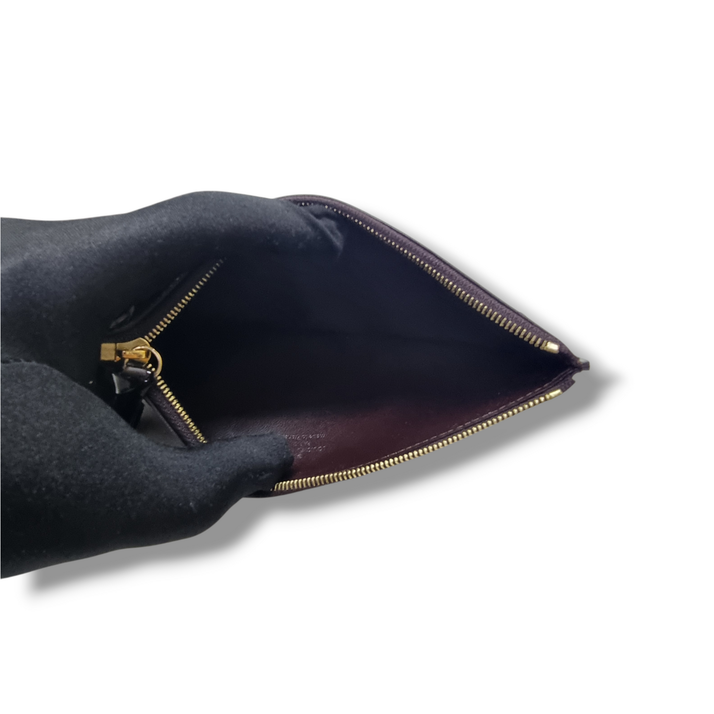 Louis Vuitton Pochette Felicie Monogram Amarante Vernis Ghw