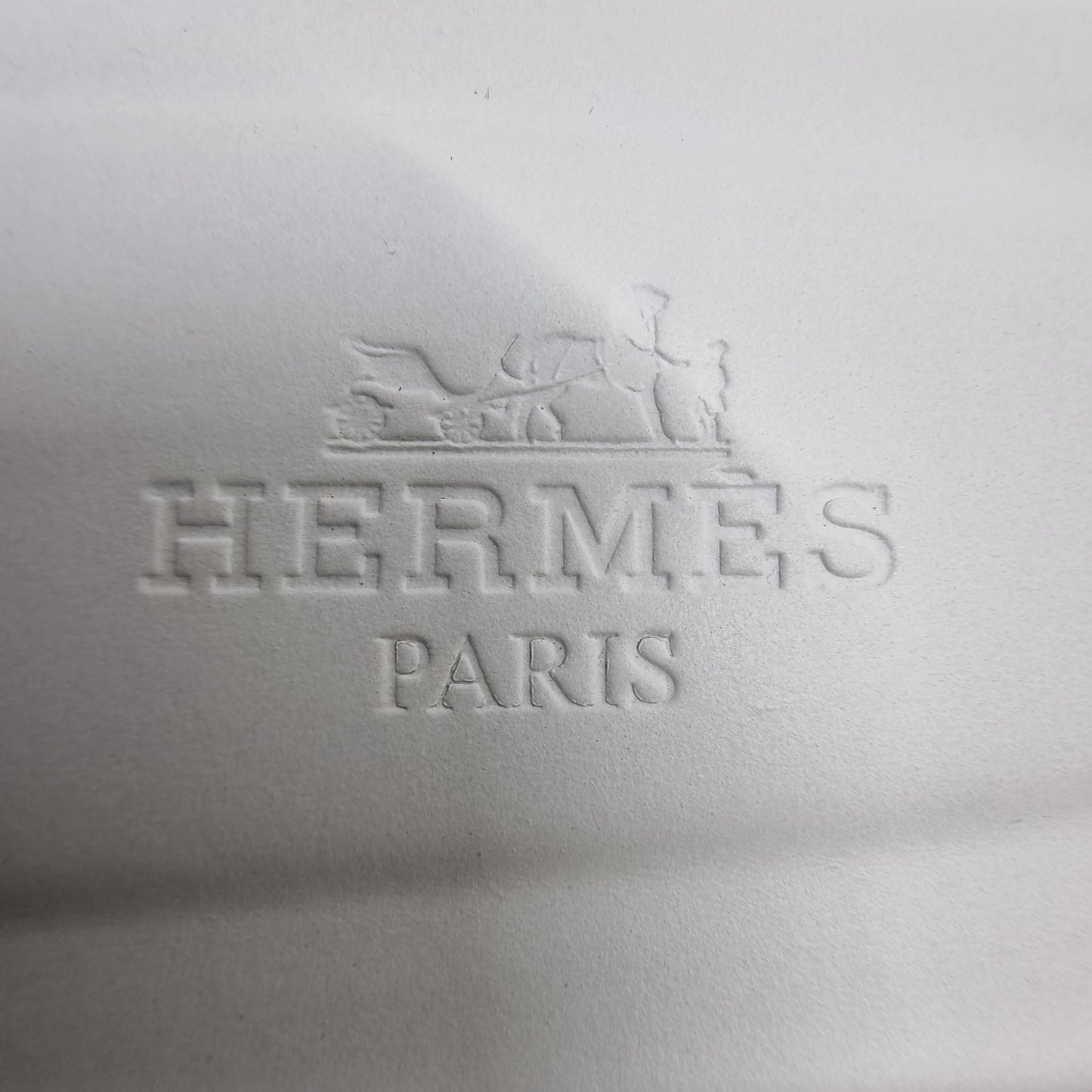 Hermes Oran Sandal (White)