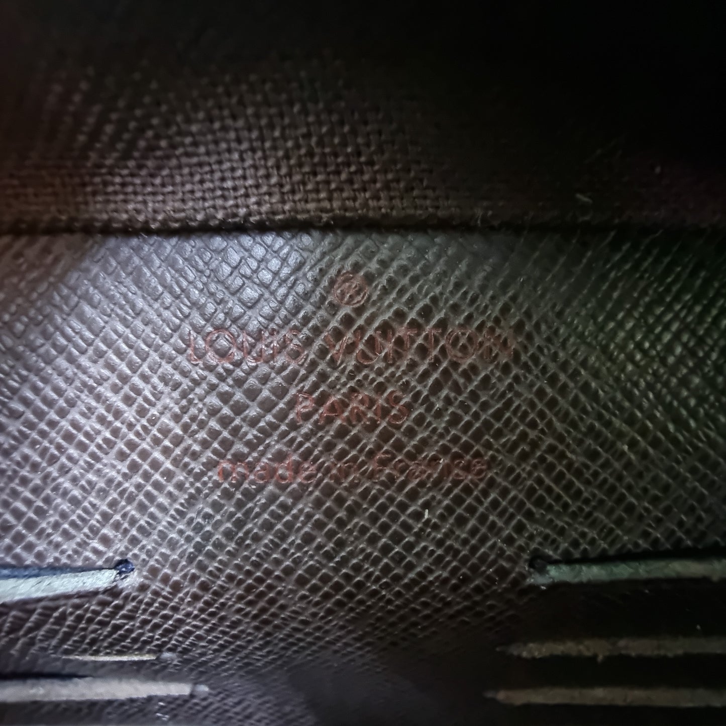 Louis Vuitton Saint Paul Clutch Damier Ebene Ghw