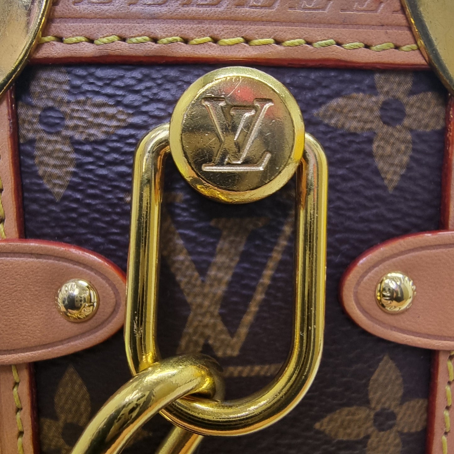 Louis Vuitton Side Trunk Monogram Ghw