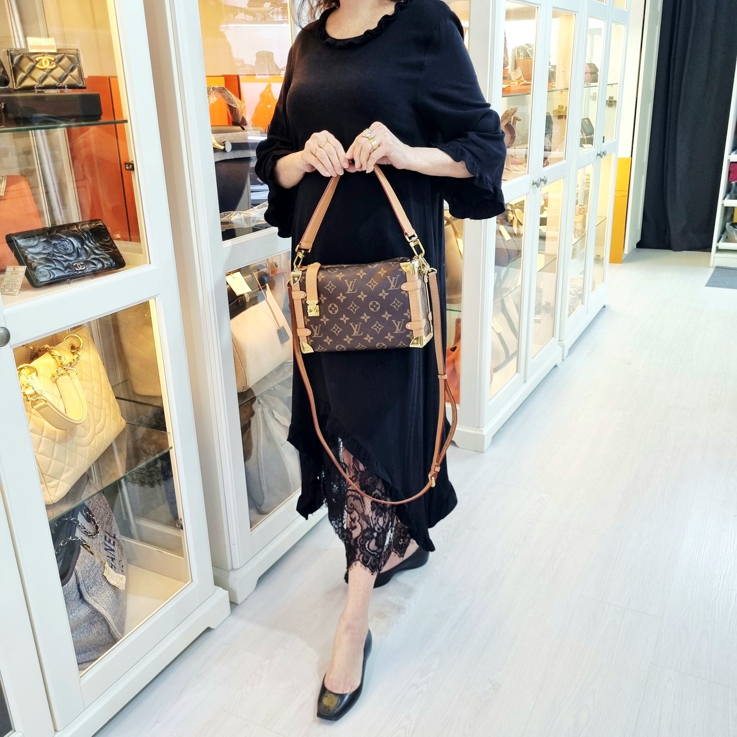 Louis Vuitton Side Trunk Monogram Ghw