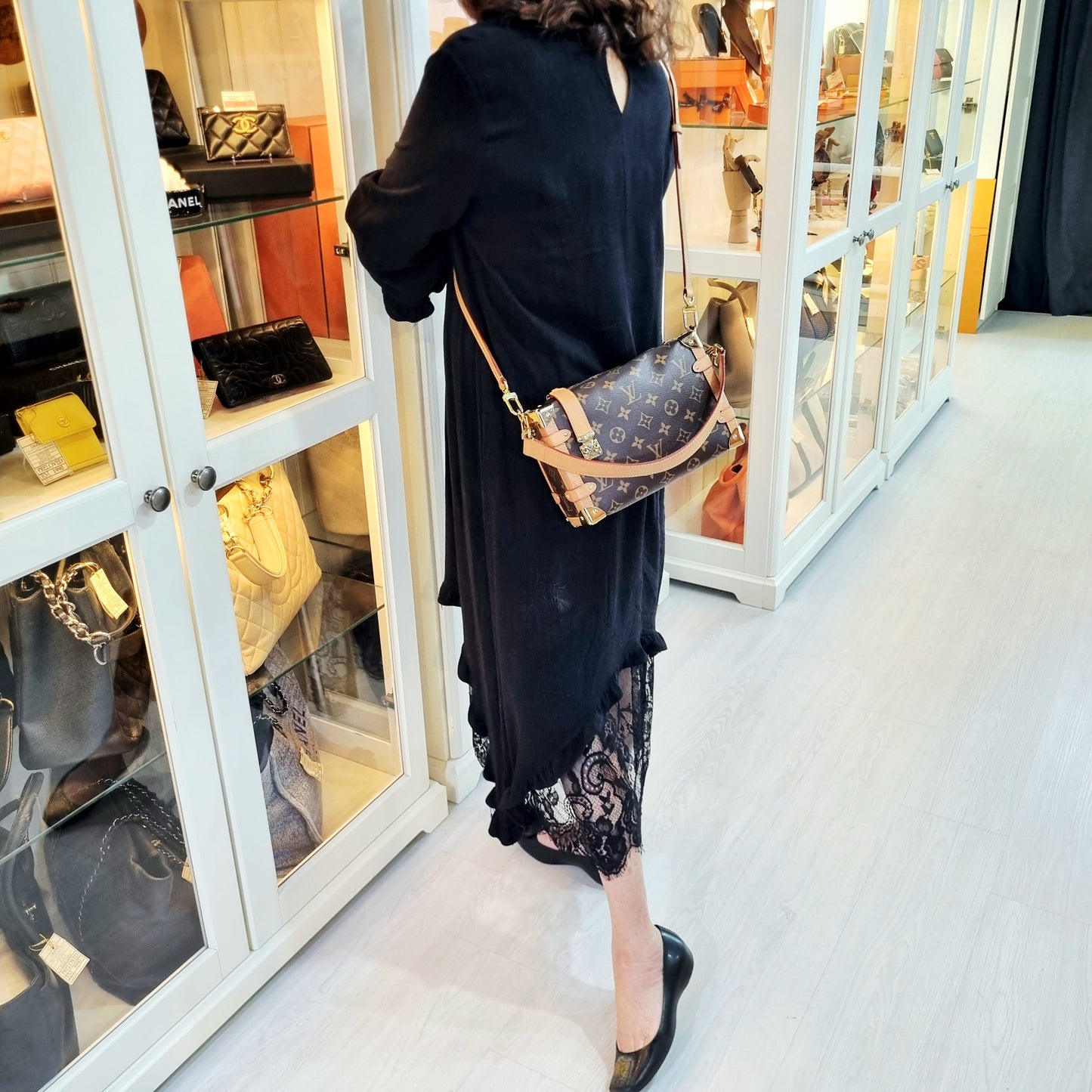 Louis Vuitton Side Trunk Monogram Ghw