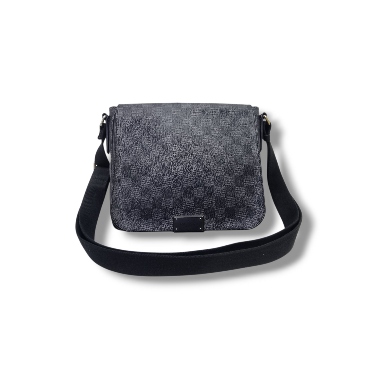 Louis Vuitton District PM Messenger Bag Damier Graphite Shw
