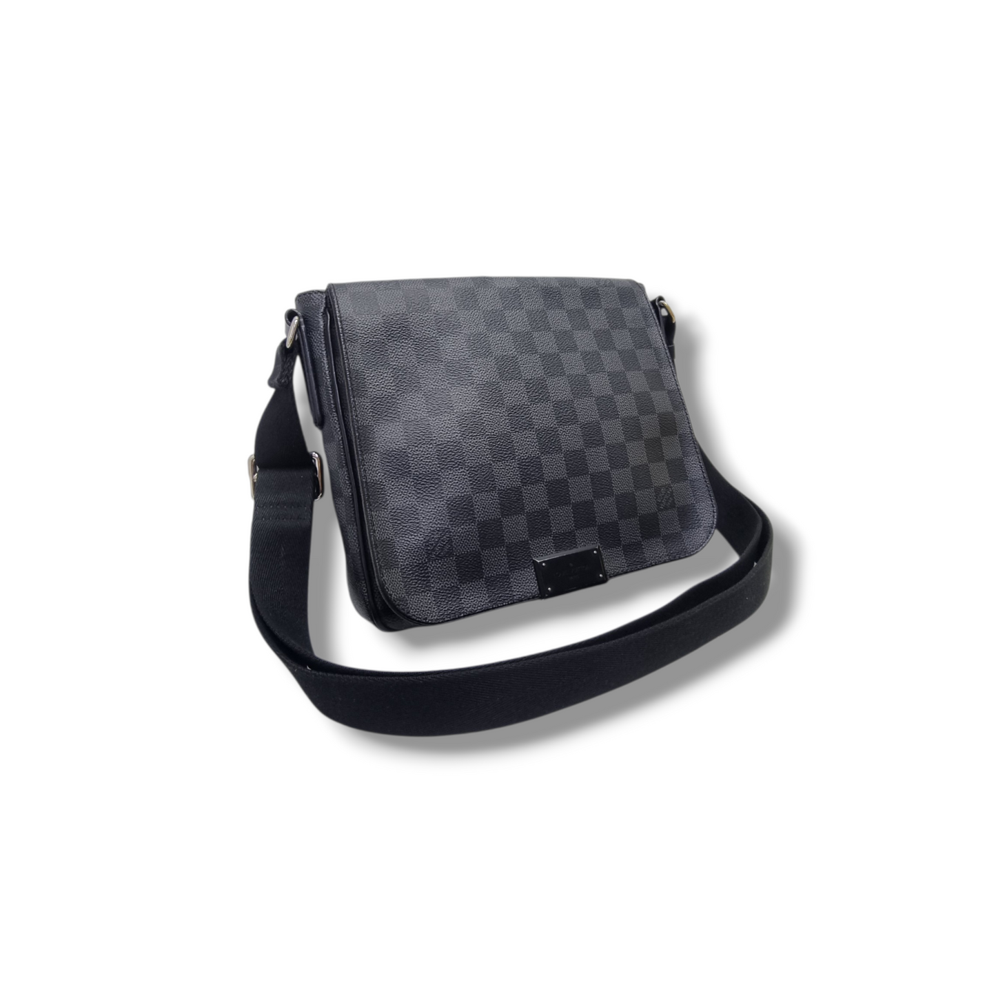 Louis Vuitton District PM Messenger Bag Damier Graphite Shw