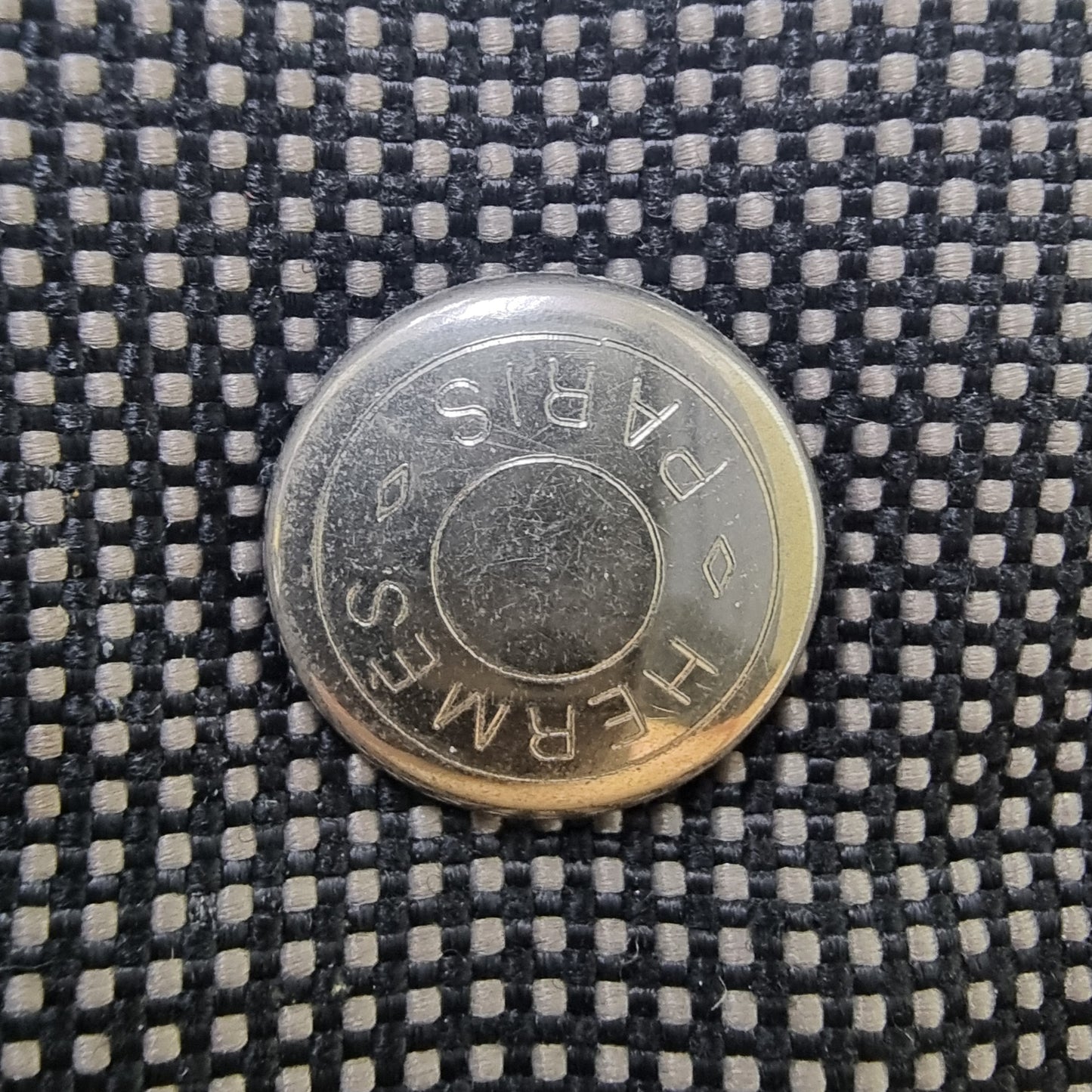 Hermes Fourre Tout PM Canvas Top Handle Shw ( Grey)