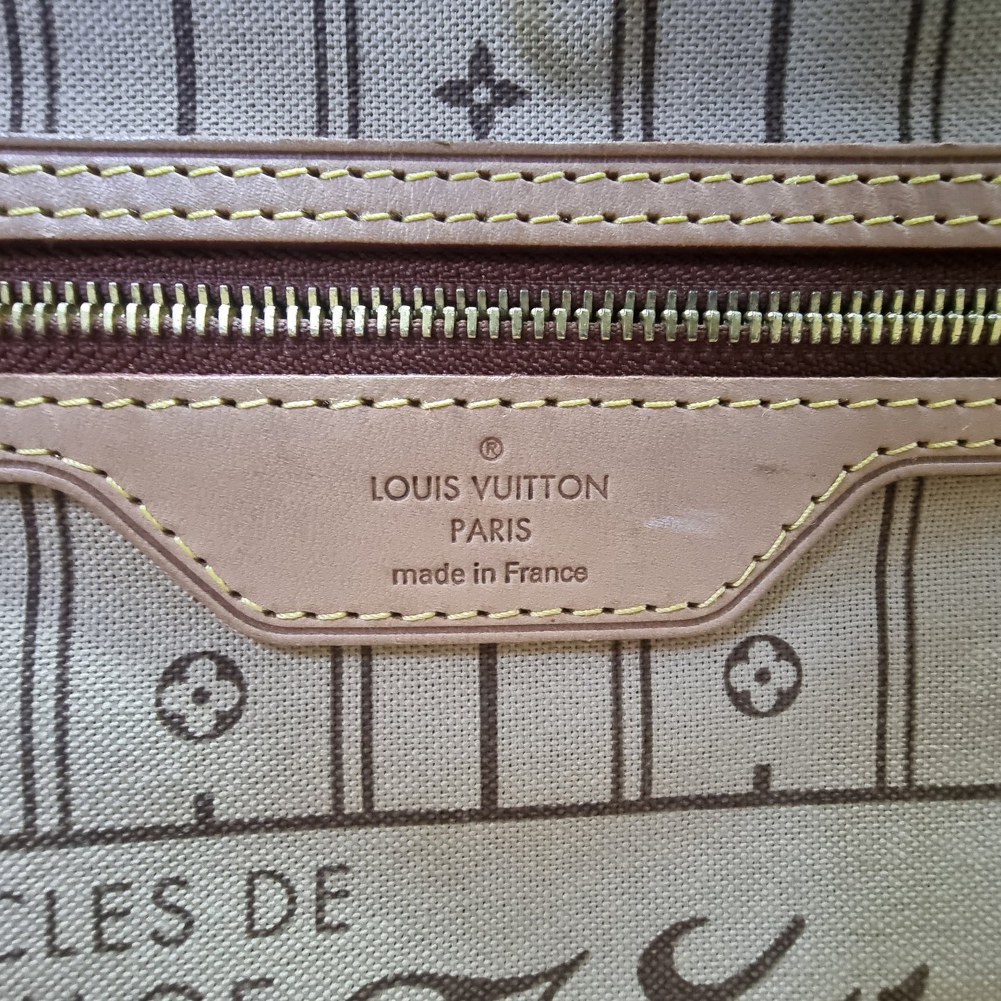 Louis Vuitton Neverfull MM Monogram Ghw