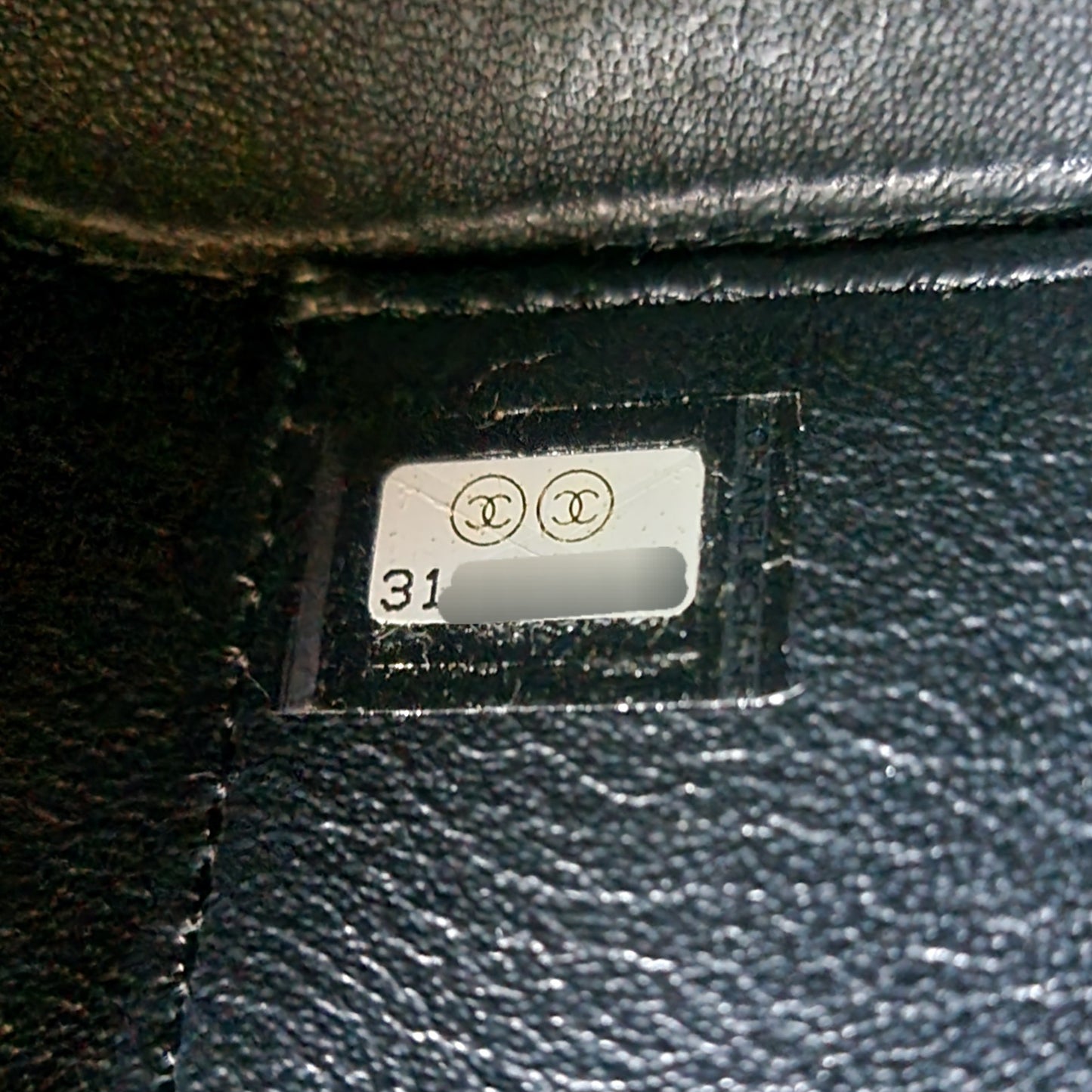 Chanel Vanity Case Caviar Ghw (Black)
