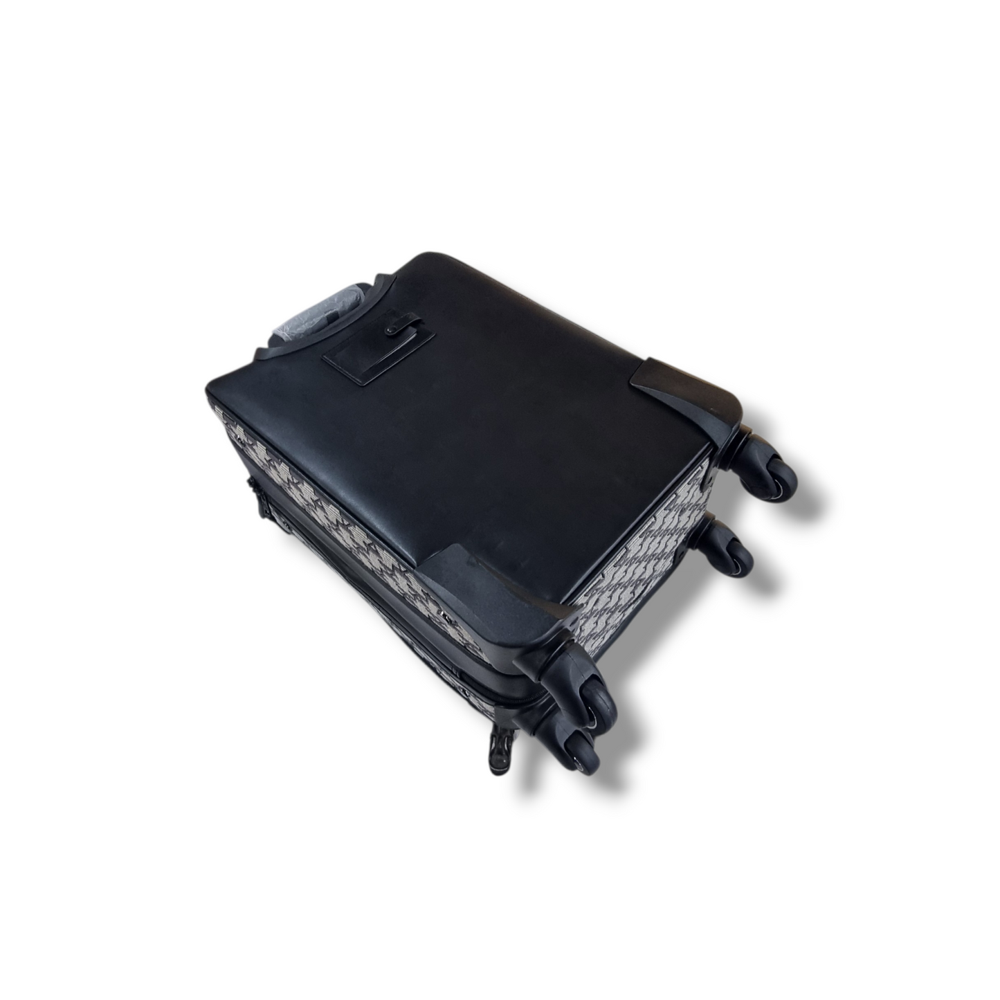 Karl Lagerfeld K/Monogram Trolley Case Bhw (Black/Grey)