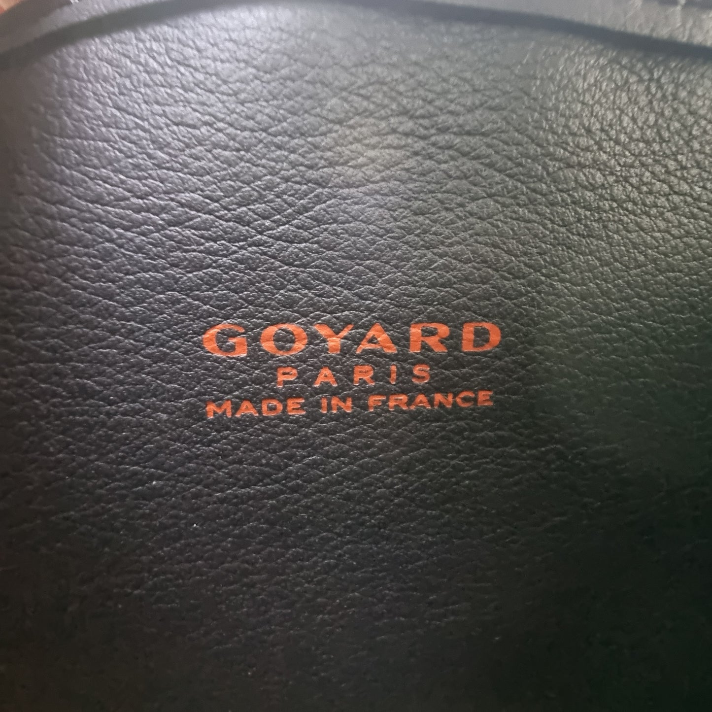 Goyard Anjou Mini Goyardine Canvas (Black/Tan)