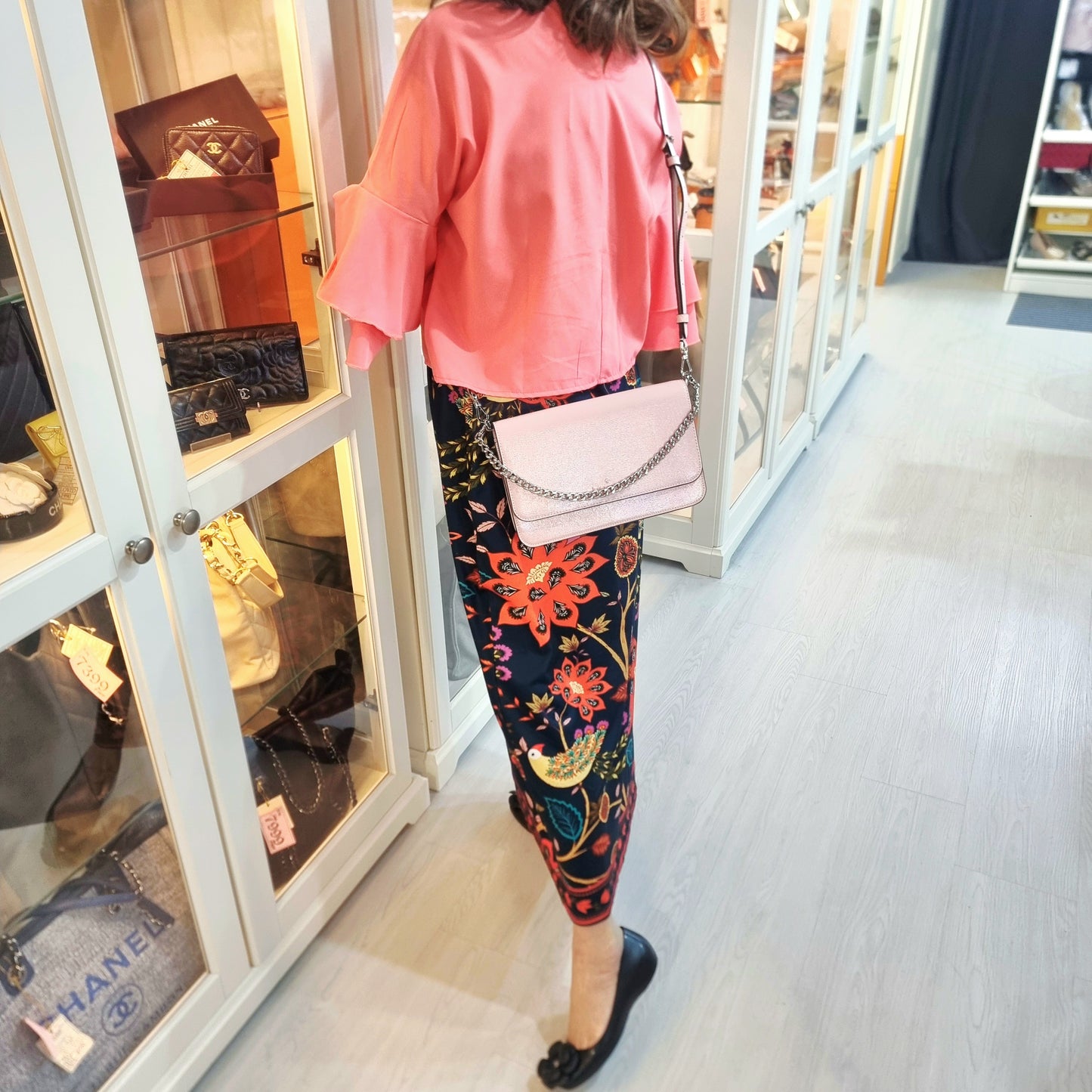 Kate Spade Madison Medium Leather Crossbody Shw (Pink)