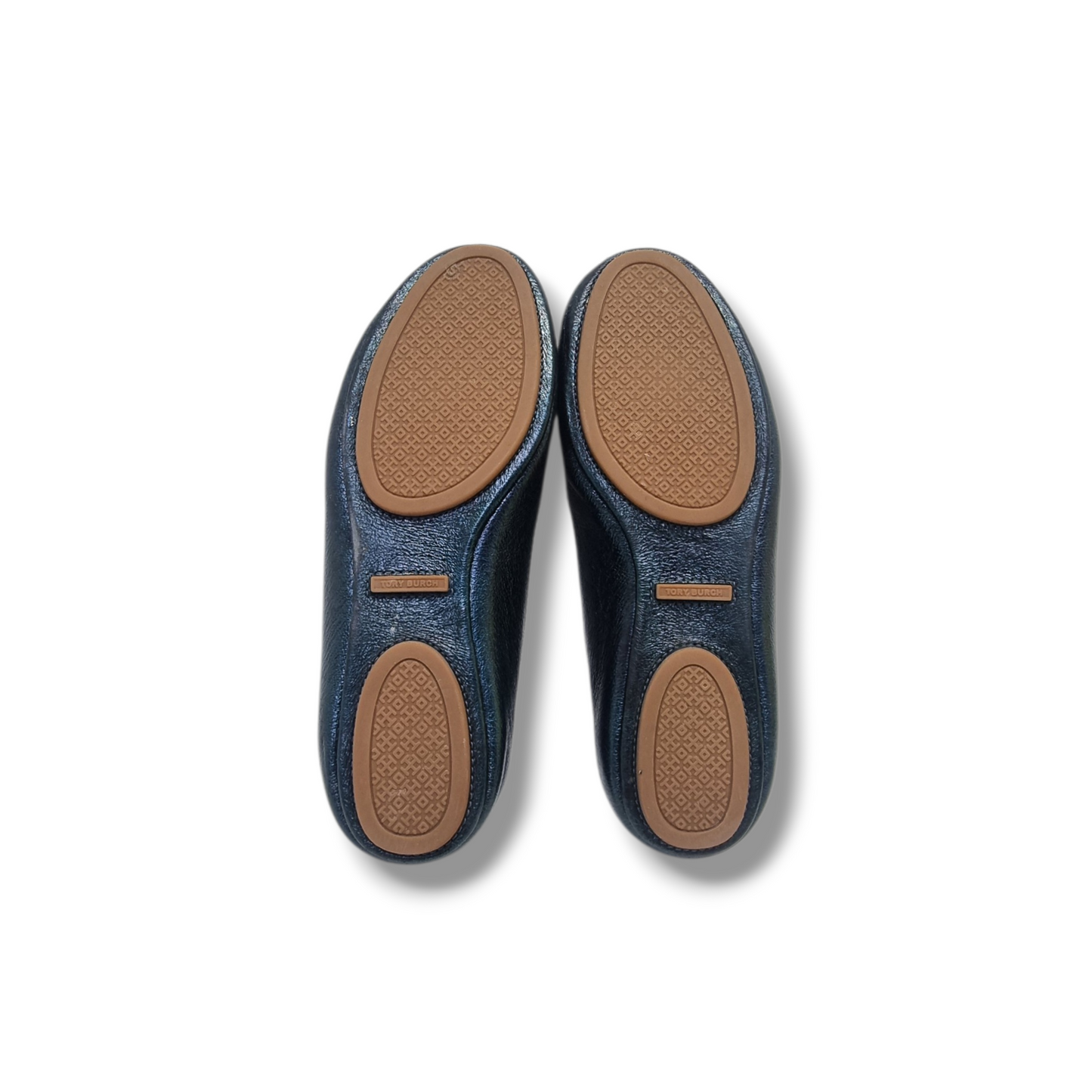 Tory Burch Minnie Travel Ballet Flat (Dark Green)