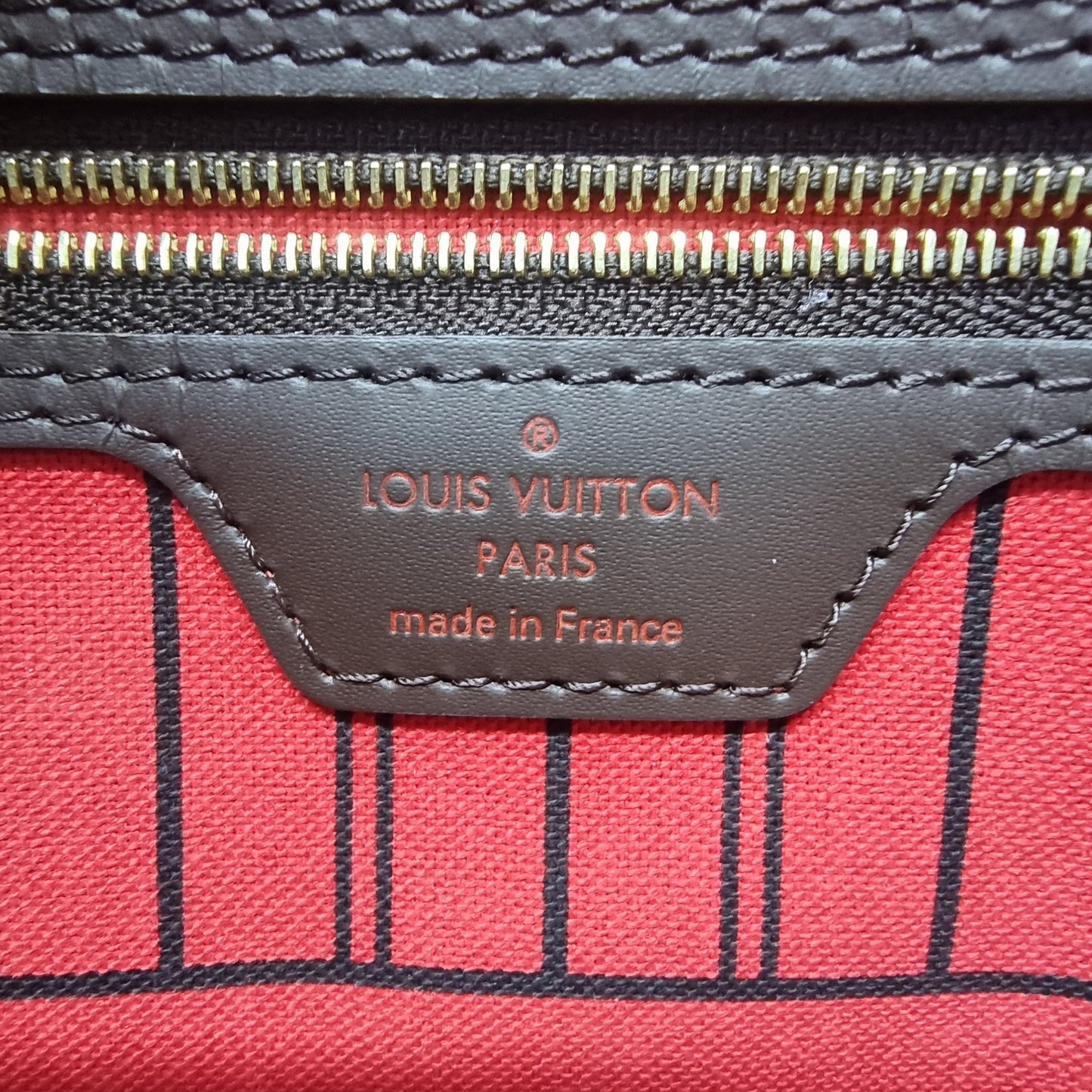Louis Vuitton Neverfull GM Damier Ebene Ghw