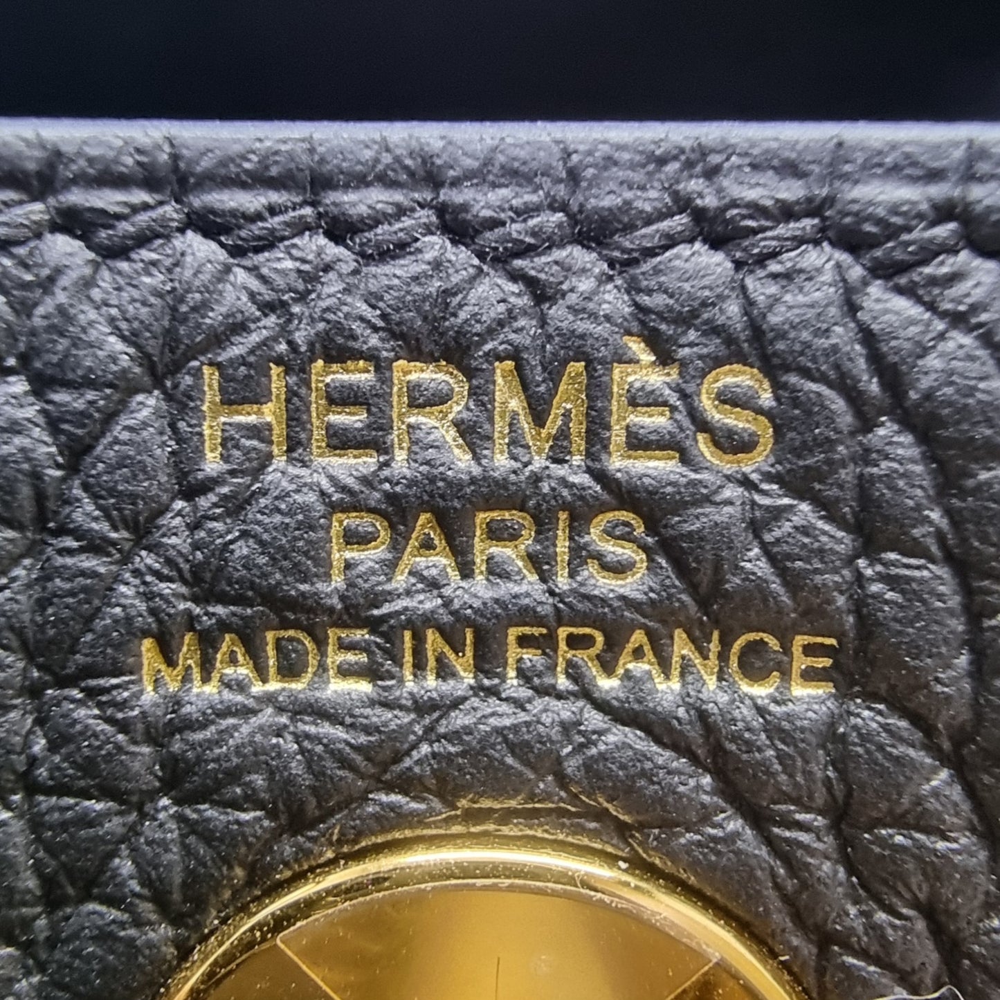 Hermes Lindy Mini 11 Taurillon Clemence 89 Ghw (Black)