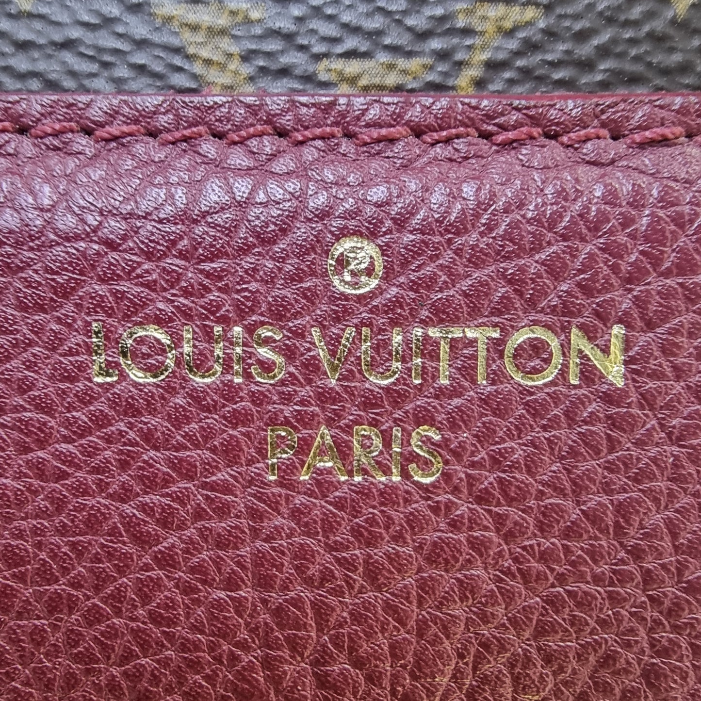 Louis Vuitton Victoire Crossbody Monogram Raisin Ghw