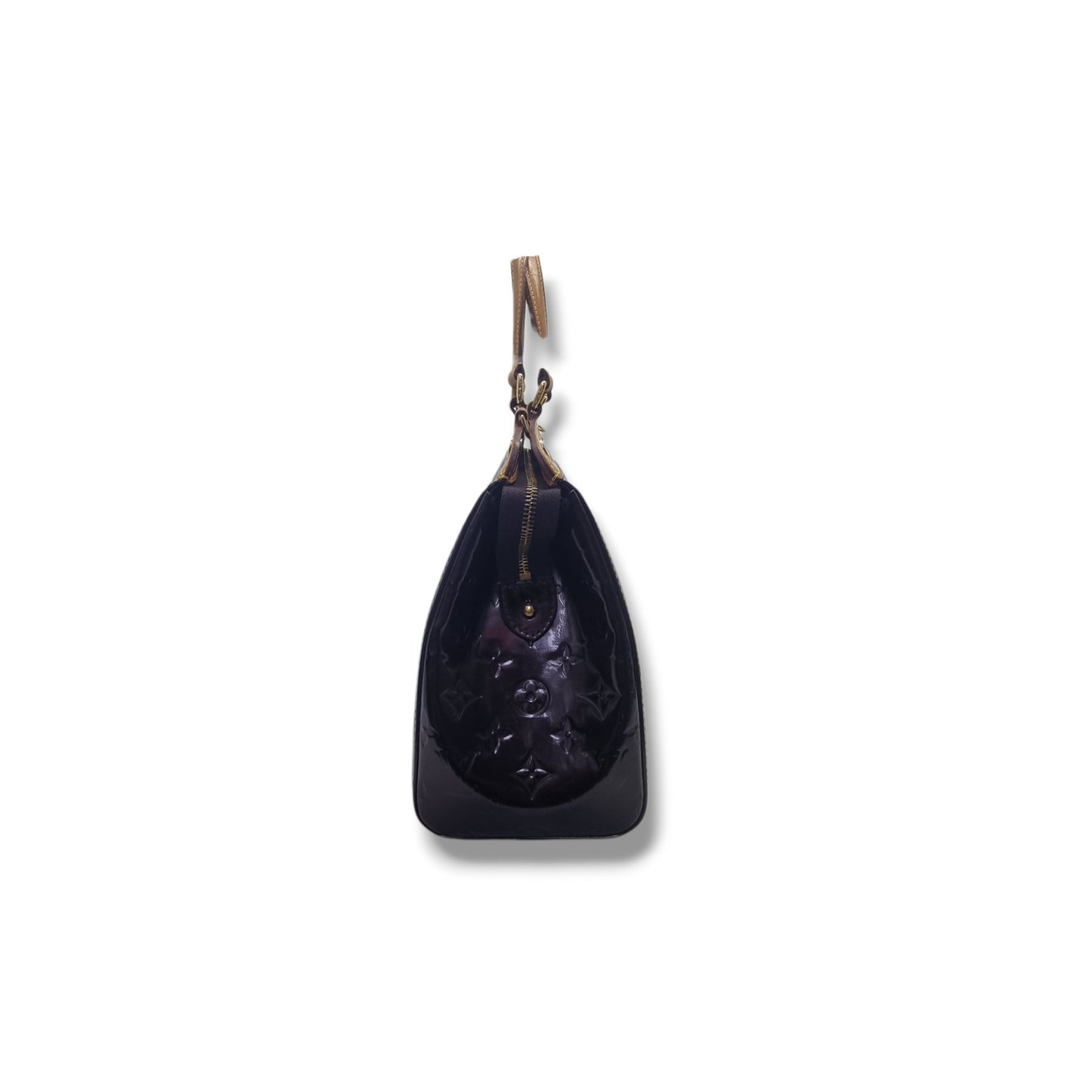Louis Vuitton Brea MM Amarante Monogram Vernis Ghw