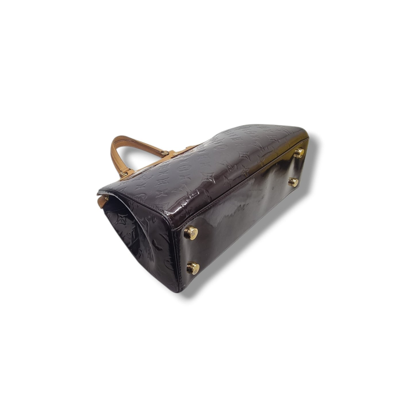 Louis Vuitton Brea MM Amarante Monogram Vernis Ghw