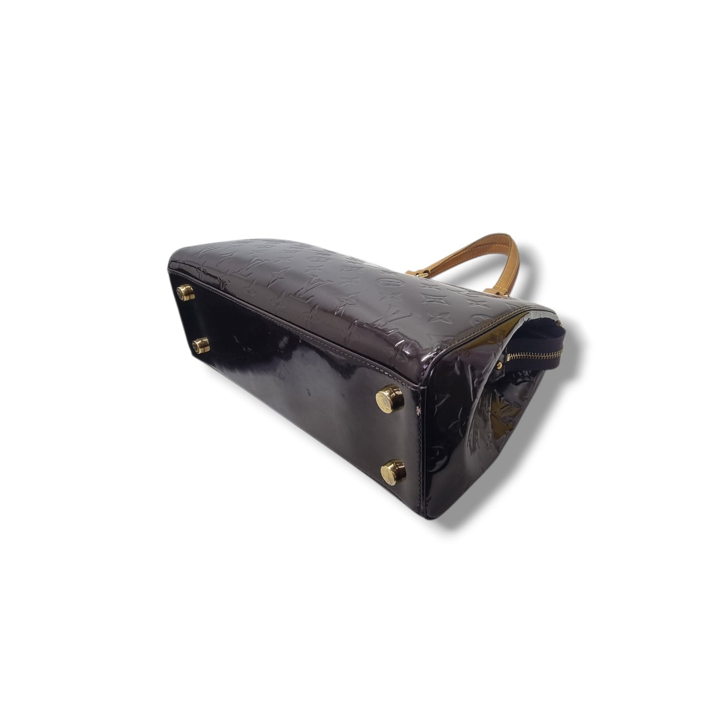 Louis Vuitton Brea MM Amarante Monogram Vernis Ghw