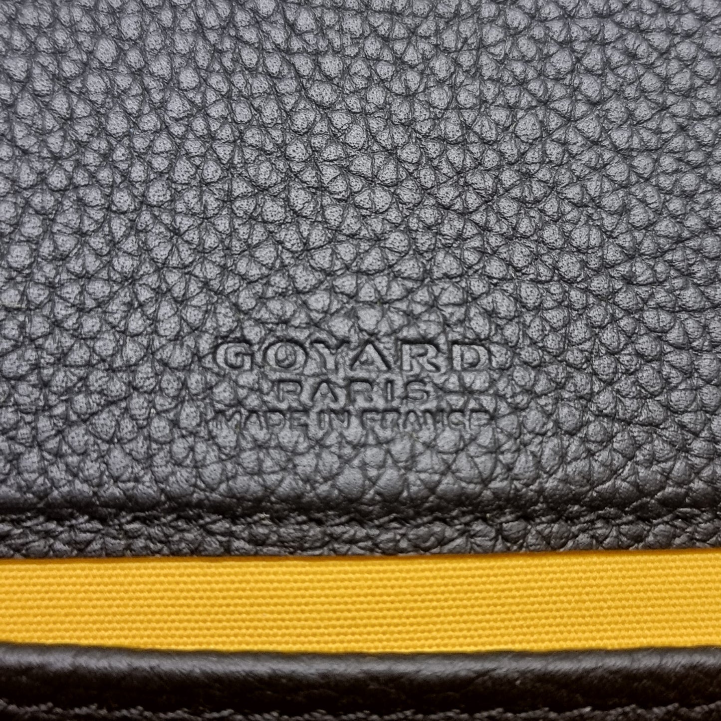 Goyard Belvedere 11 PM Goyardine Canvas Crossbody Phw (Black)