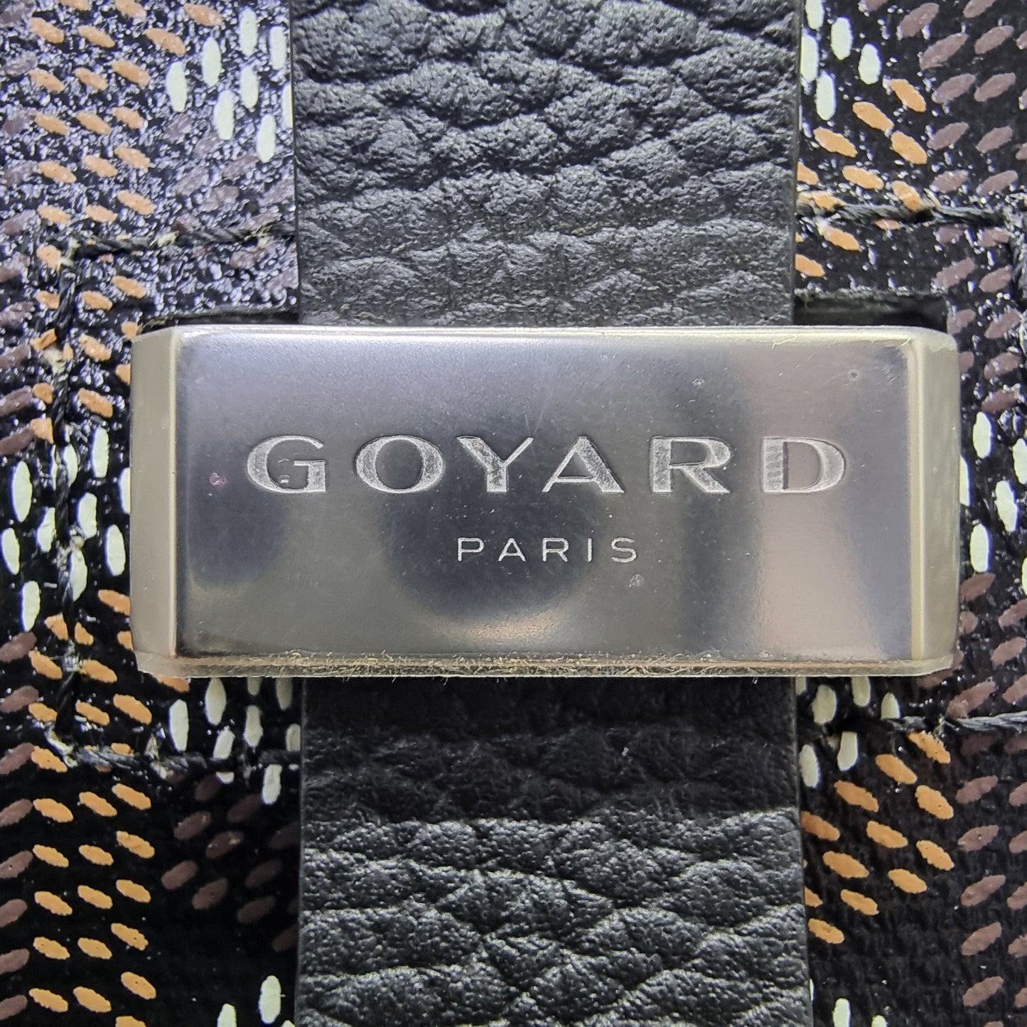 Goyard Belvedere 11 PM Goyardine Canvas Crossbody Phw (Black)