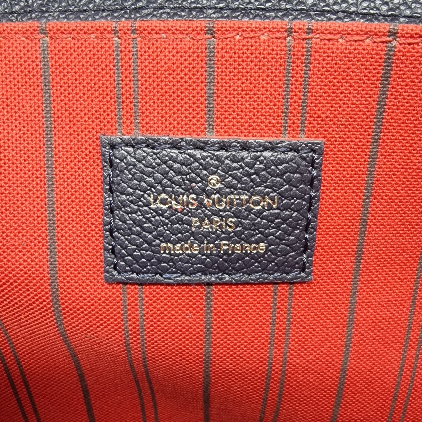 Louis Vuitton Pochette Metis Monogram Empriente Marine Rouge Ghw