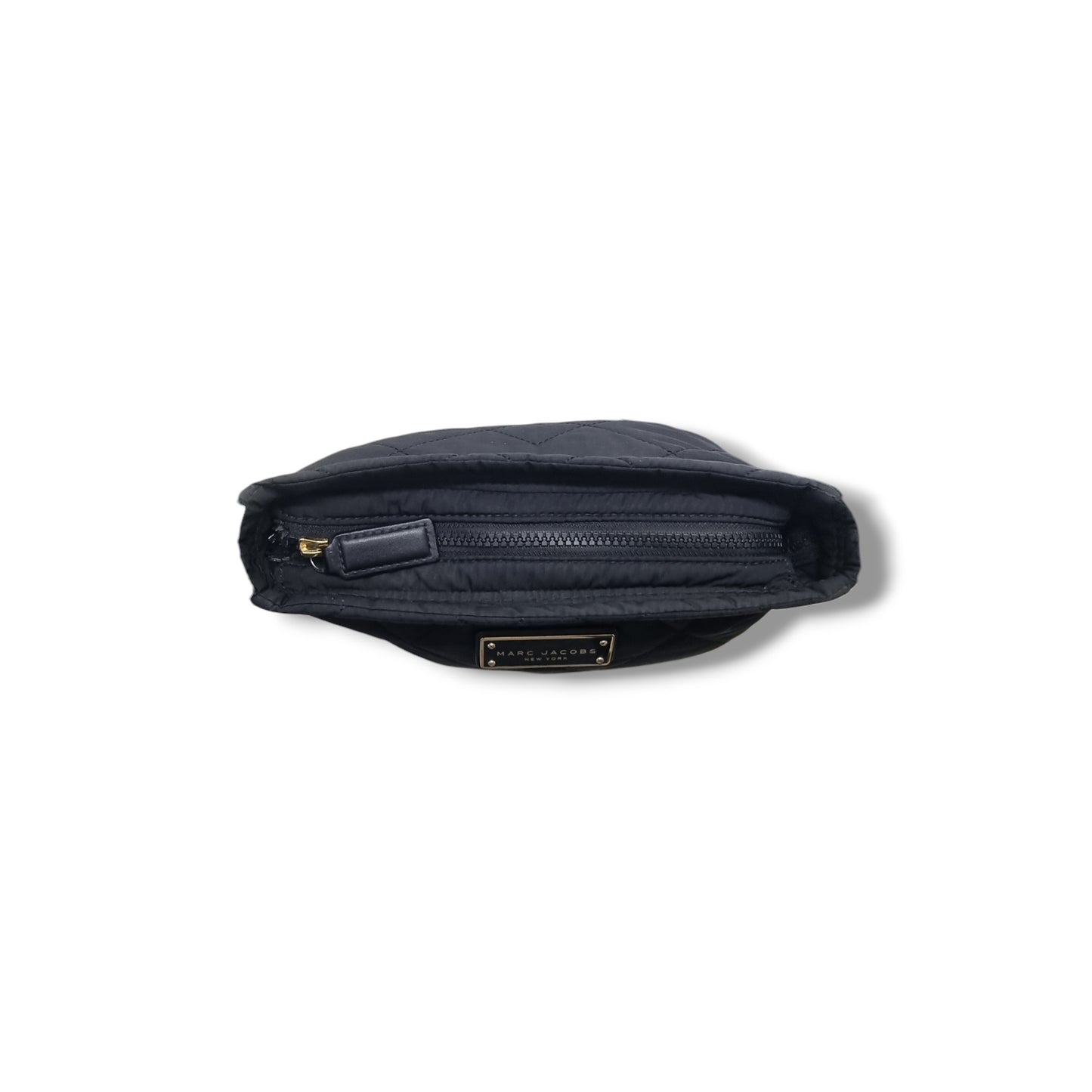 Marc Jacobs Quilted Nylon Crossbody Ghw (Black)
