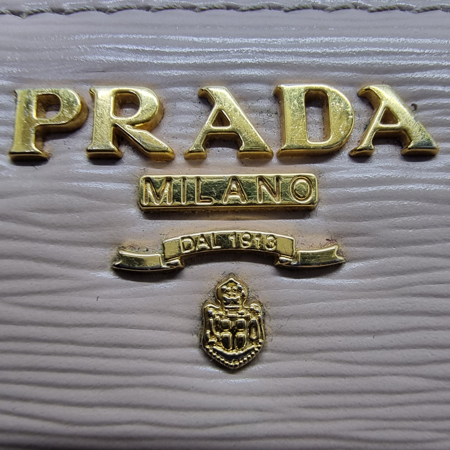 Prada 1ML506 Vitello Move Zippy Wallet Ghw (Beige)