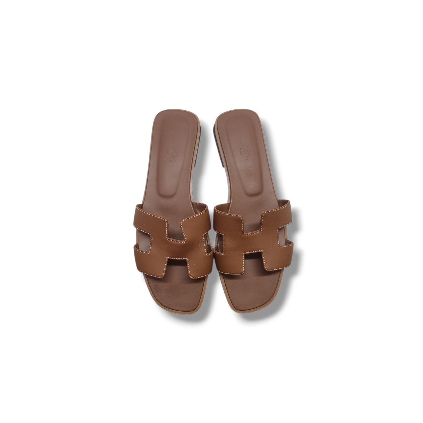 Hermes Oran Sandal (Gold)