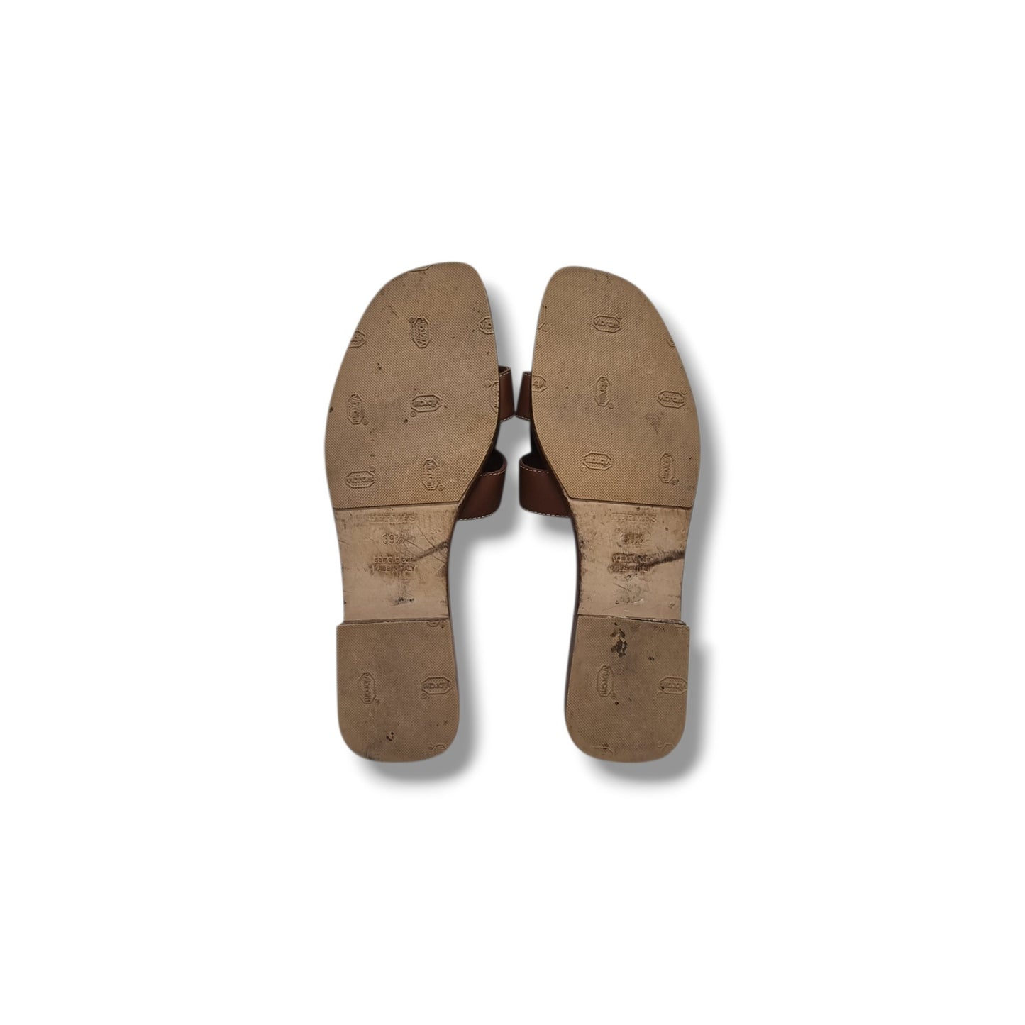 Hermes Oran Sandal (Gold)