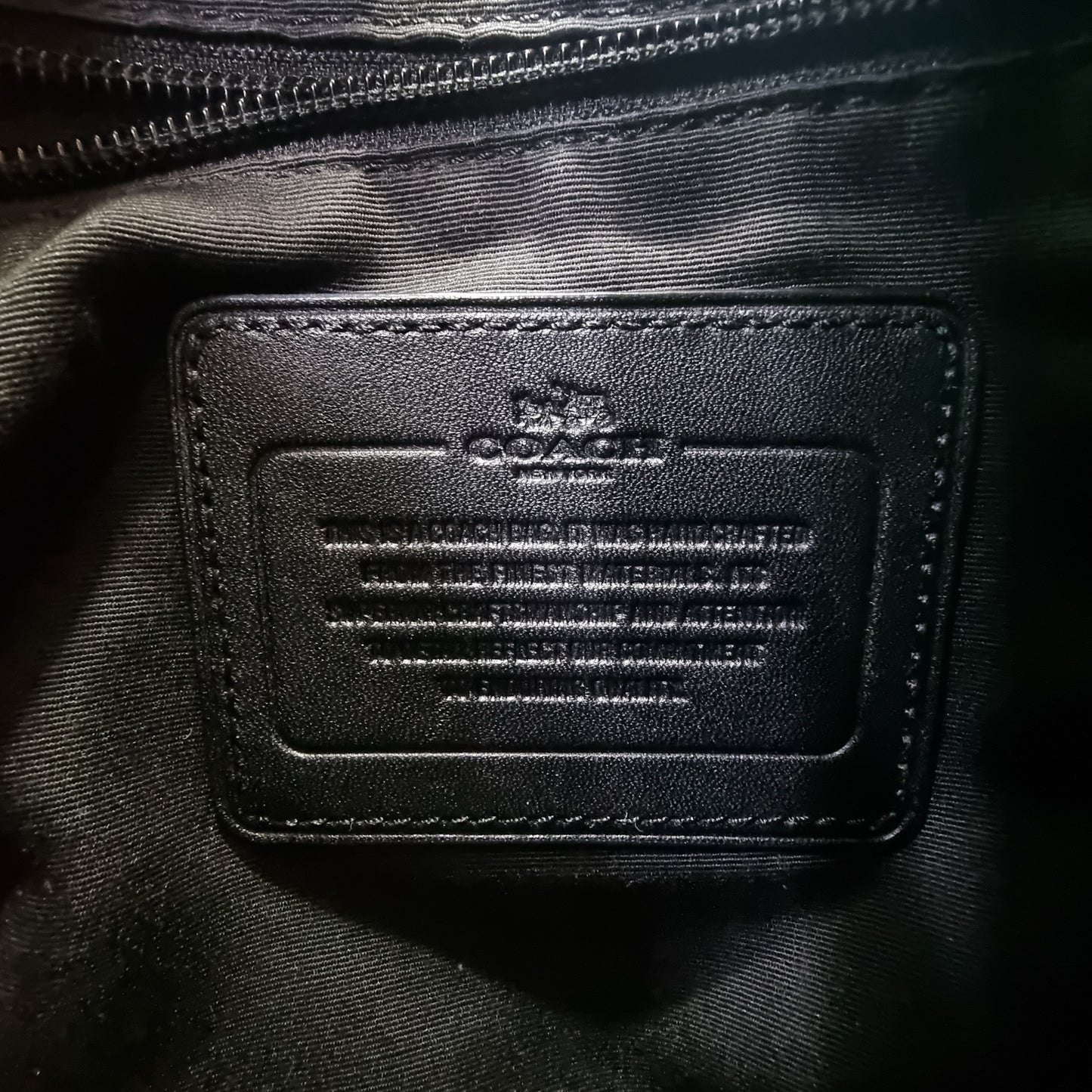 Coach Heritage Signature Canvas Crossbody Shw (Black)