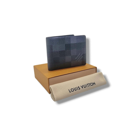 Louis Vuitton Slender Wallet Damier Graphite Damoflage Black