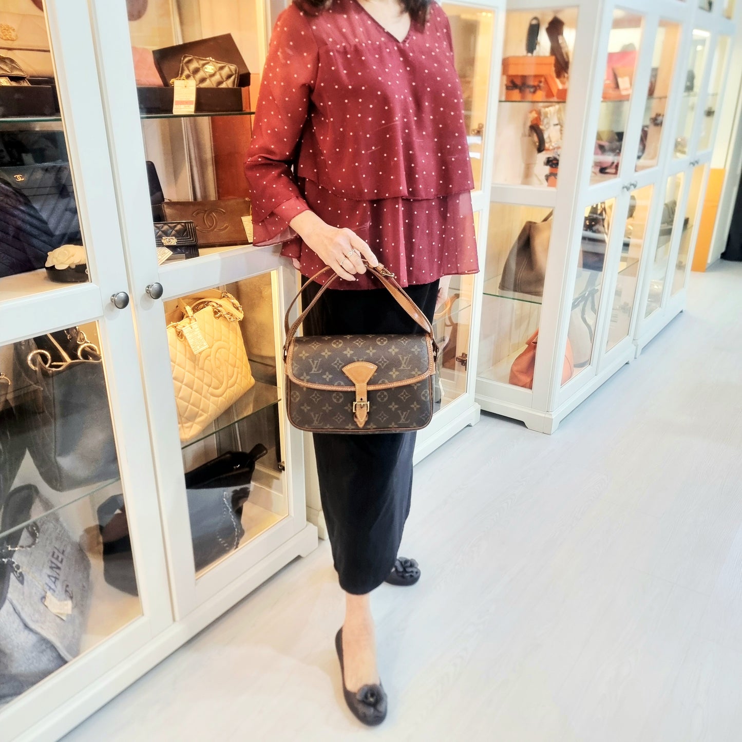 Louis Vuitton Sologne Monogram Ghw