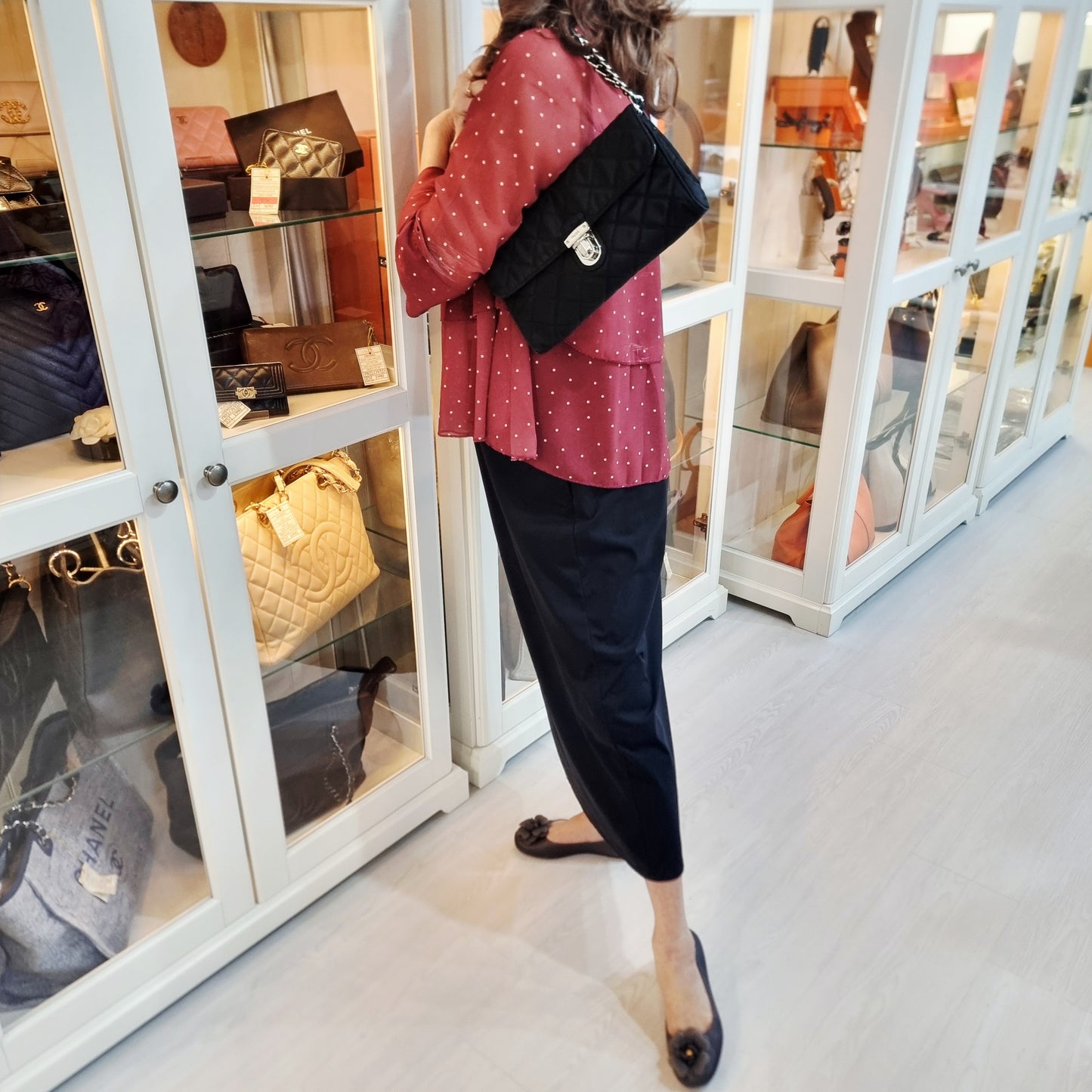 Prada 1BH584 Tessuto Impuntu Nylon Crossbody Ghw (Black)