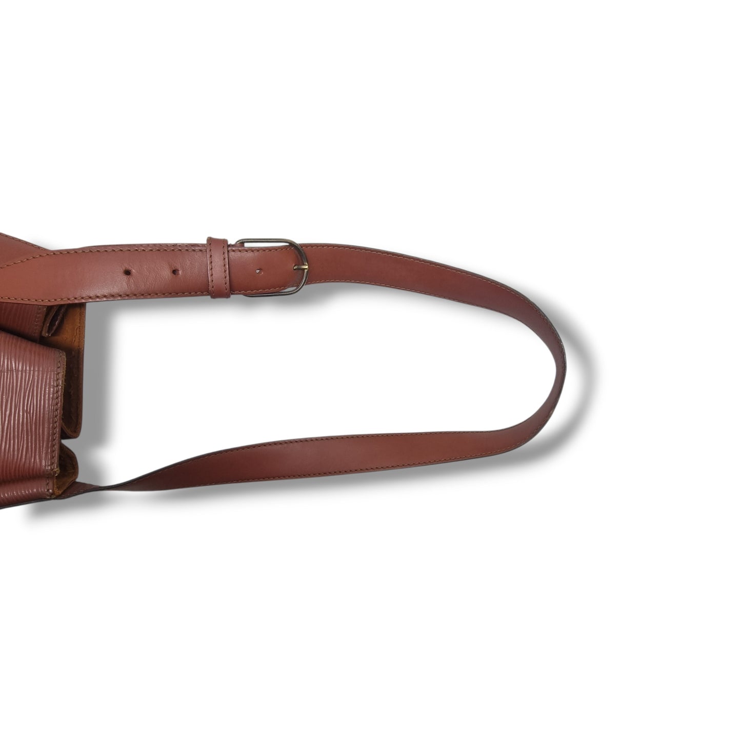 Louis Vuitton Sac D'Epaule Epi Ghw (Brown)