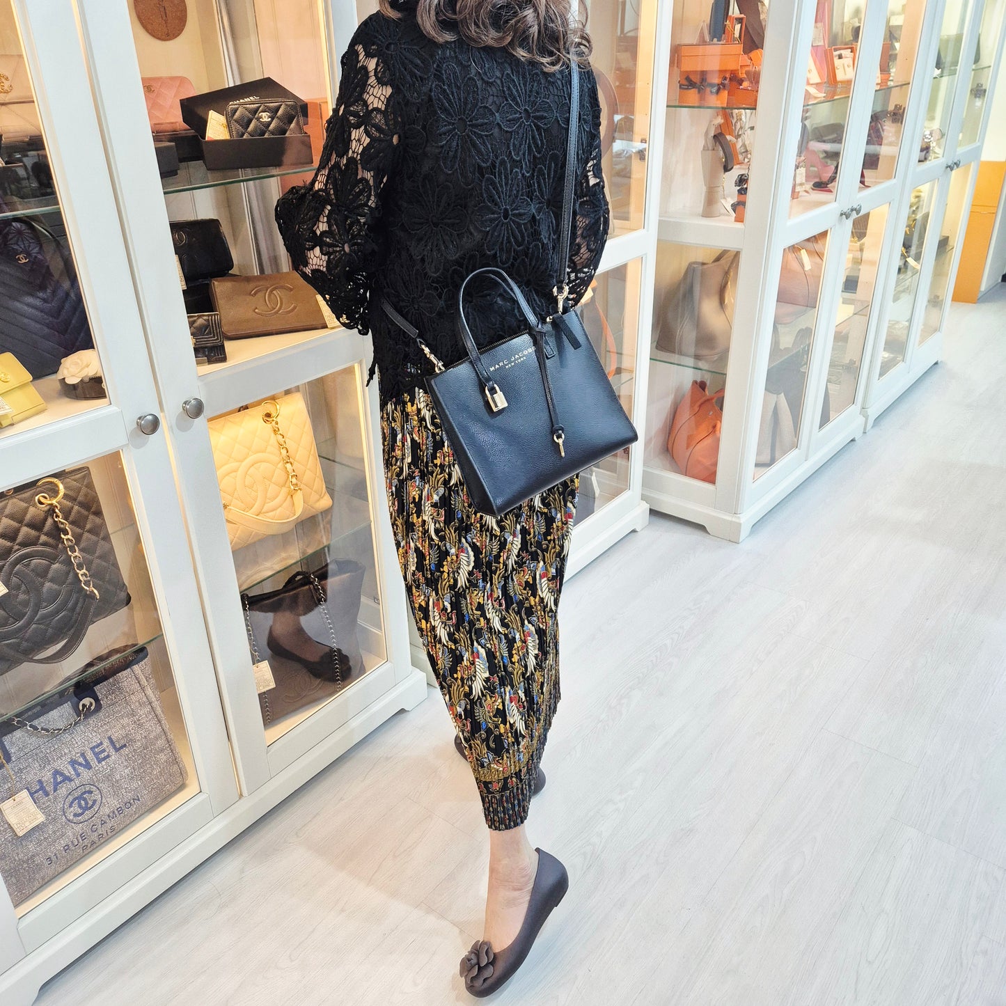 Marc Jacobs	Mini Grind Tote Ghw (Black)