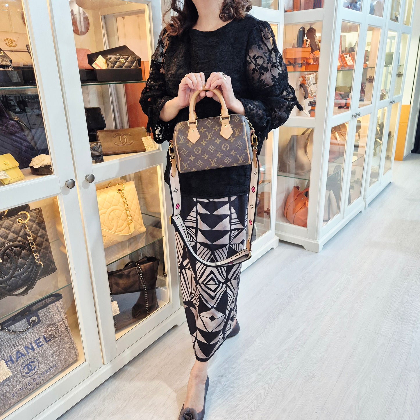 Louis Vuitton	Speedy 20B Monogram Ghw