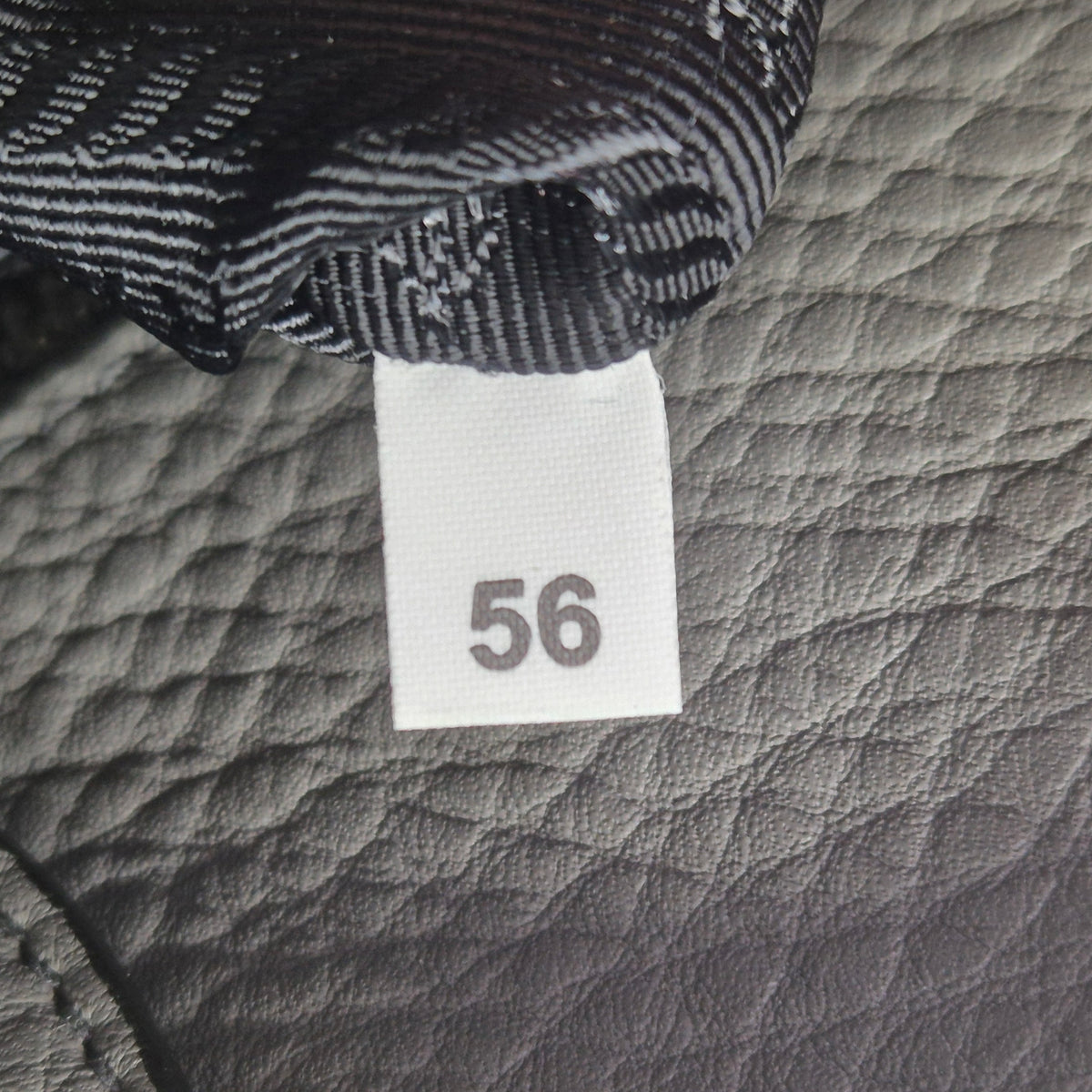 Prada BN2700 Vitello Daino Leather Tote Bag Shw (Grey)
