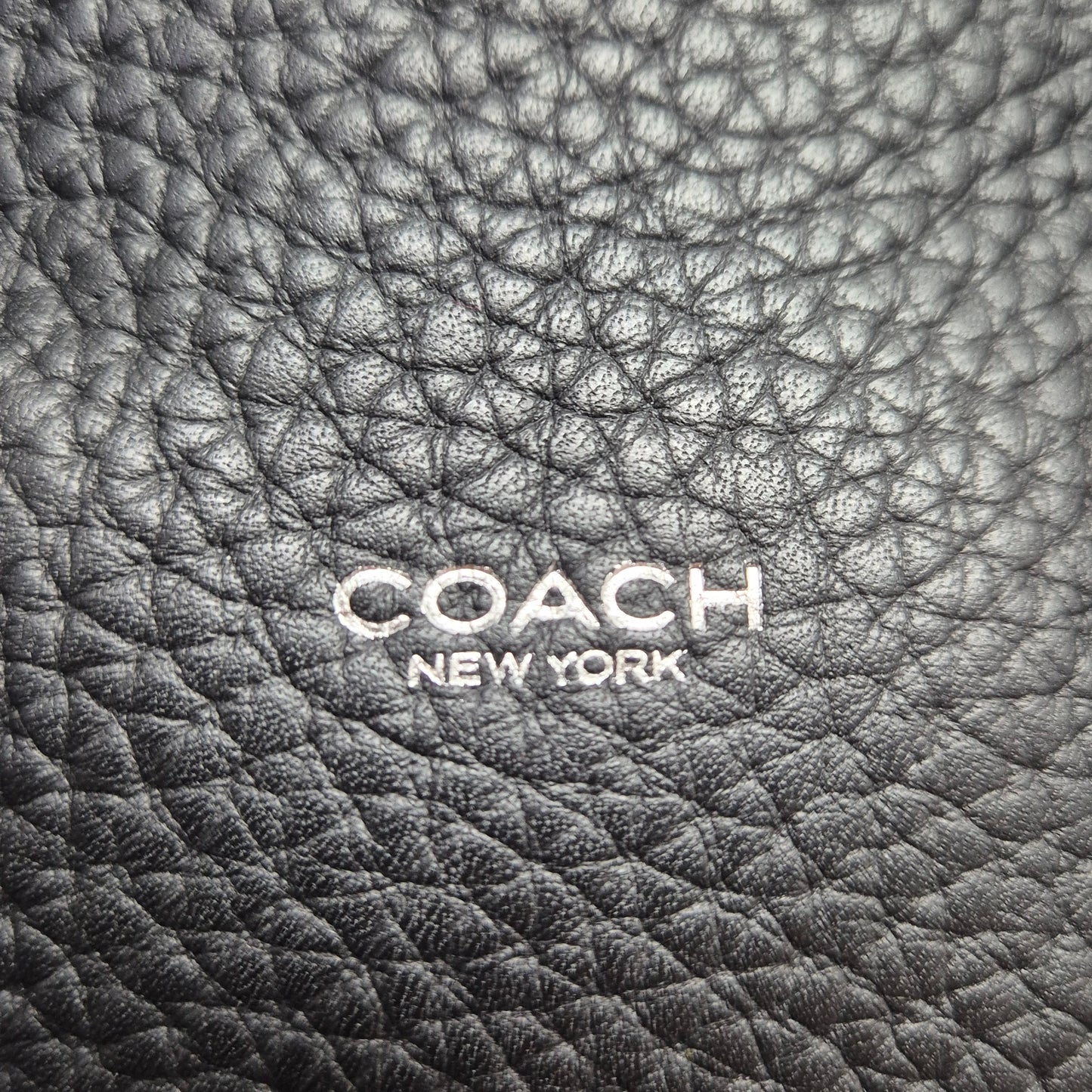 Coach Compass 25 Leather Boston Bag Shw (Black)
