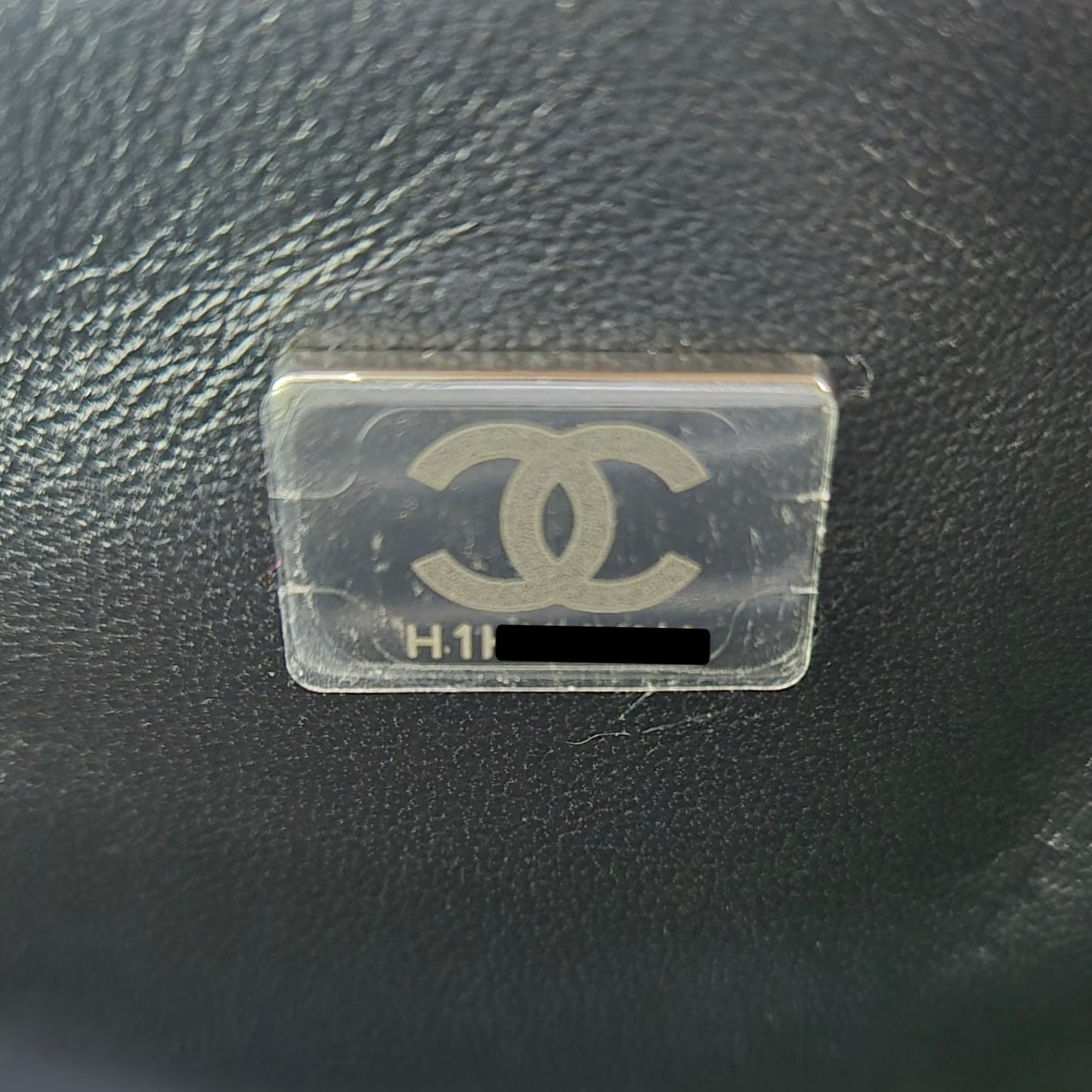Chanel Classic Square Mini Flap Lambskin Shw (Black)