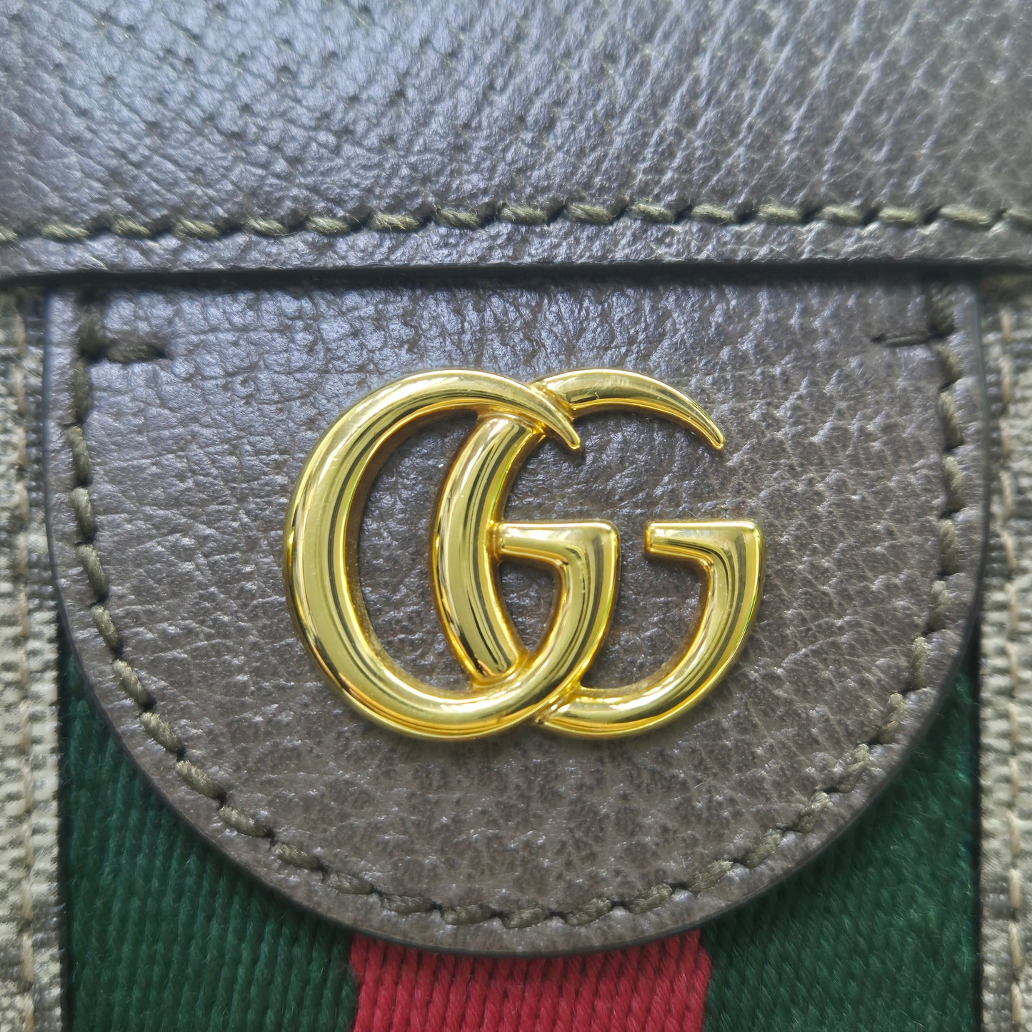 Gucci GG Supreme Canvas Ophidia Small Tote Ghw (Brown)
