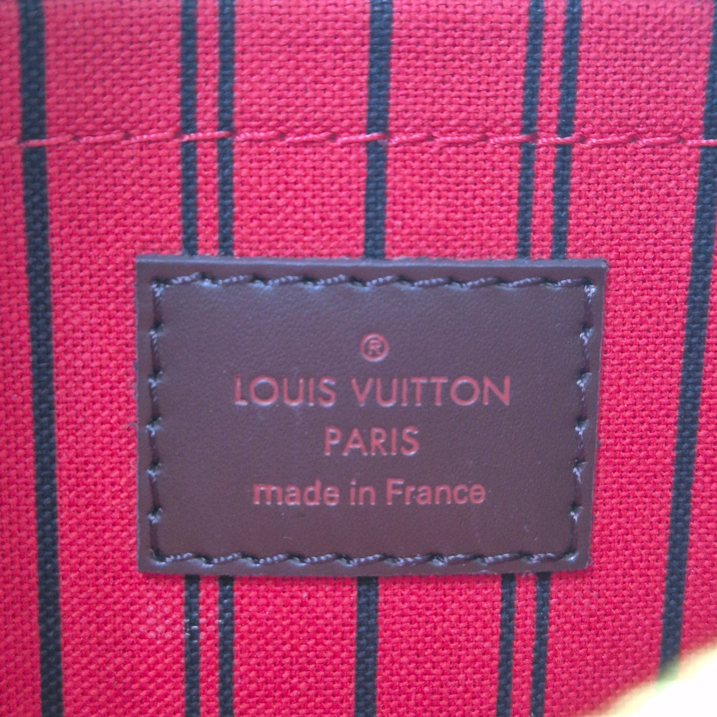 Louis Vuitton Neverfull MM Damier Ebene Ghw