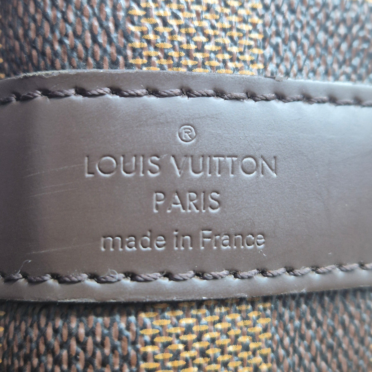 Louis Vuitton Keepall 45B Damier Ebene Ghw