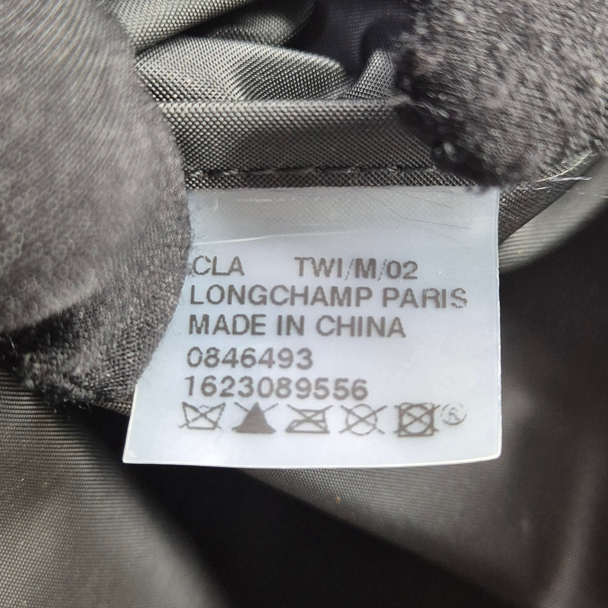Longchamp Le Pliage SH Medium Polyamide Canvas Ghw (Navy Blue)
