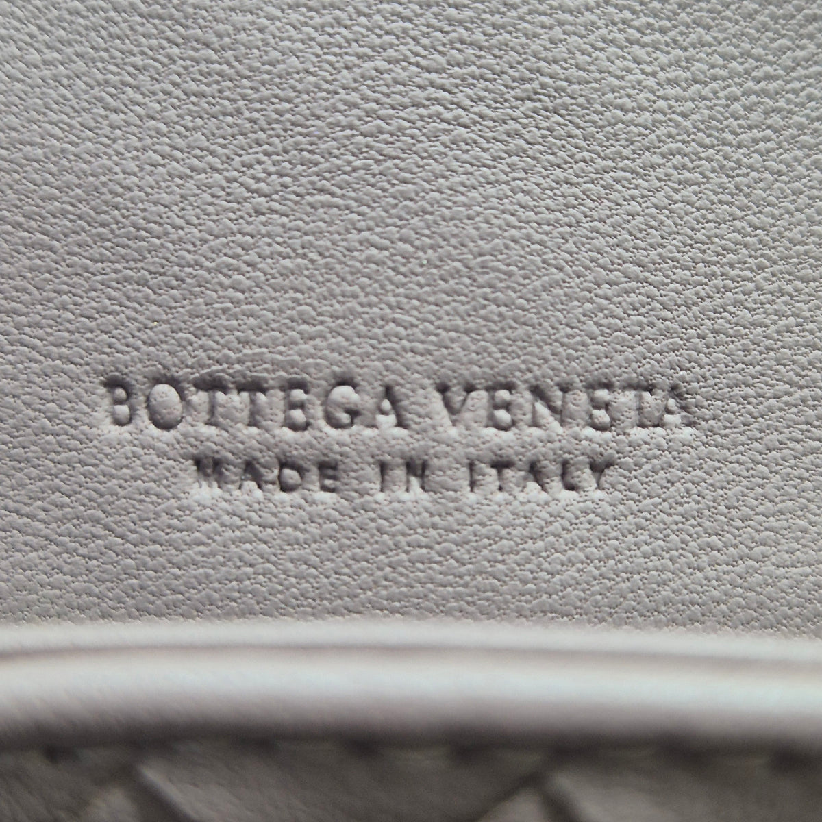 Bottega Intrecciato Nappa Leather Turnlock Clutch Gunmetal Hw (Purple)