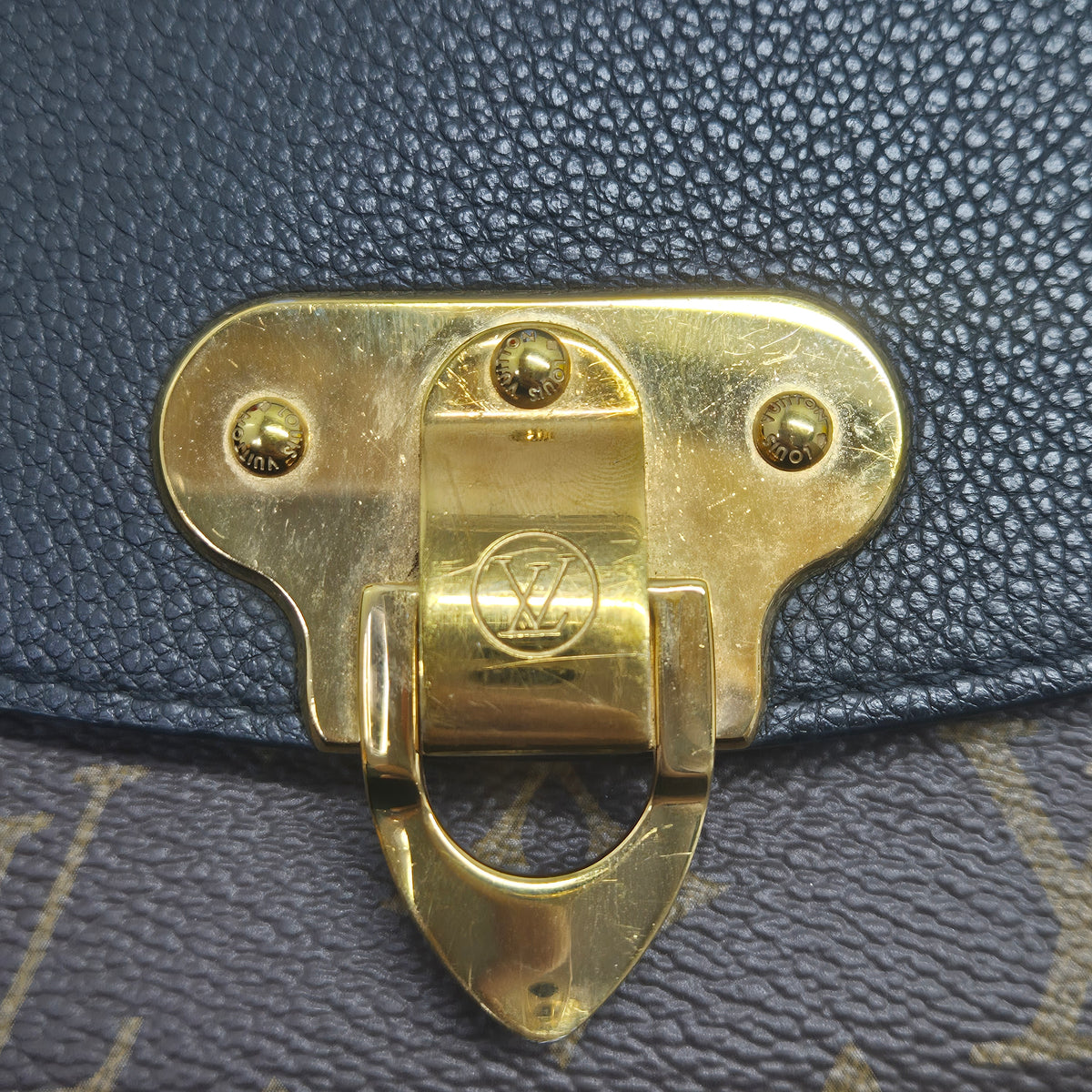 Louis Vuitton	Saint Placide Monogram Black Ghw