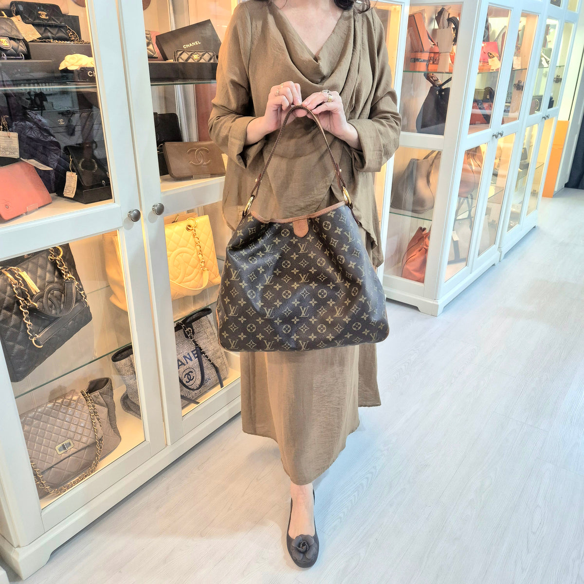 Louis Vuitton Delightful MM Monogram Ghw