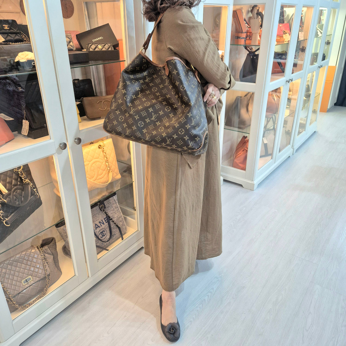Louis Vuitton Delightful MM Monogram Ghw