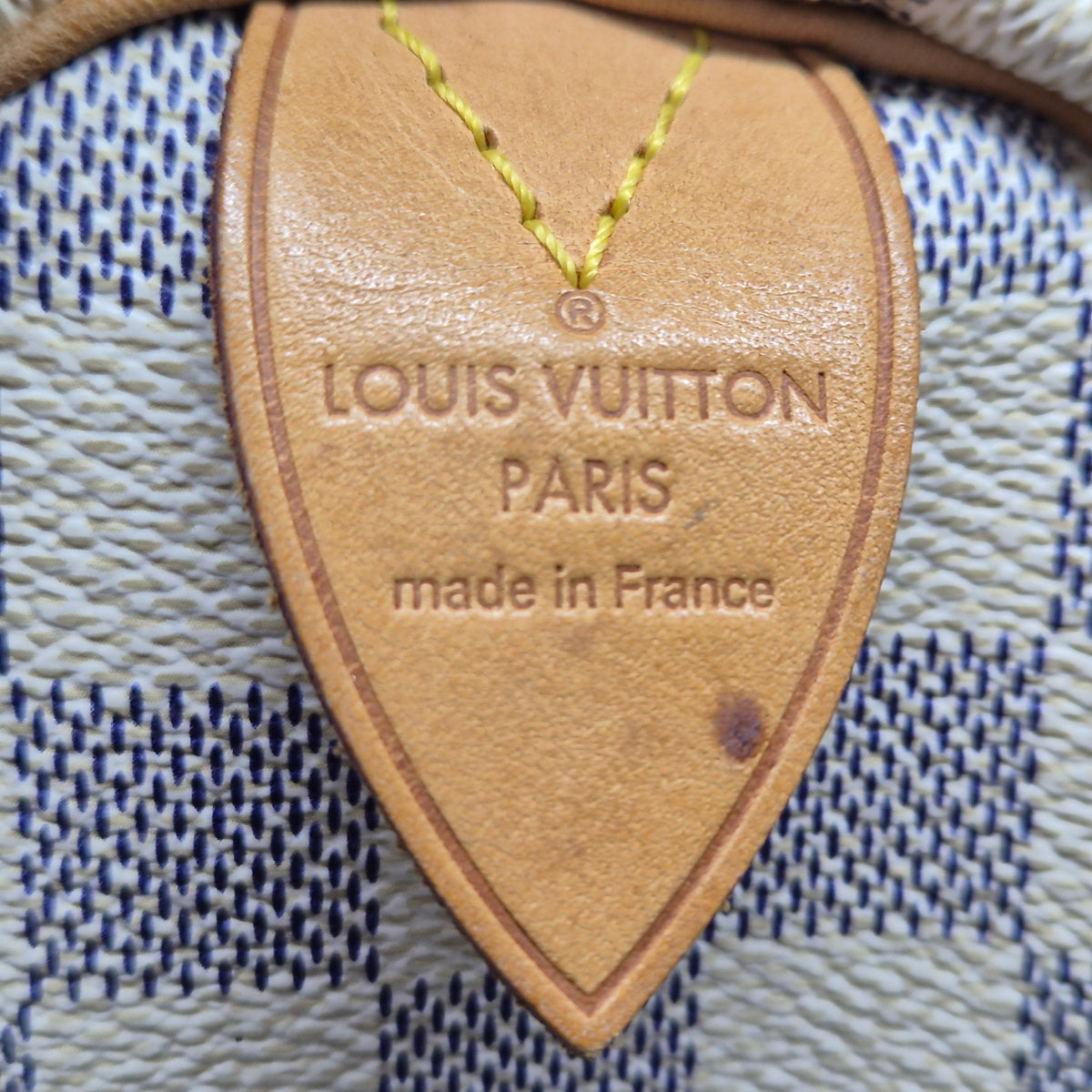 Louis Vuitton Speedy 30 Damier Azur Ghw