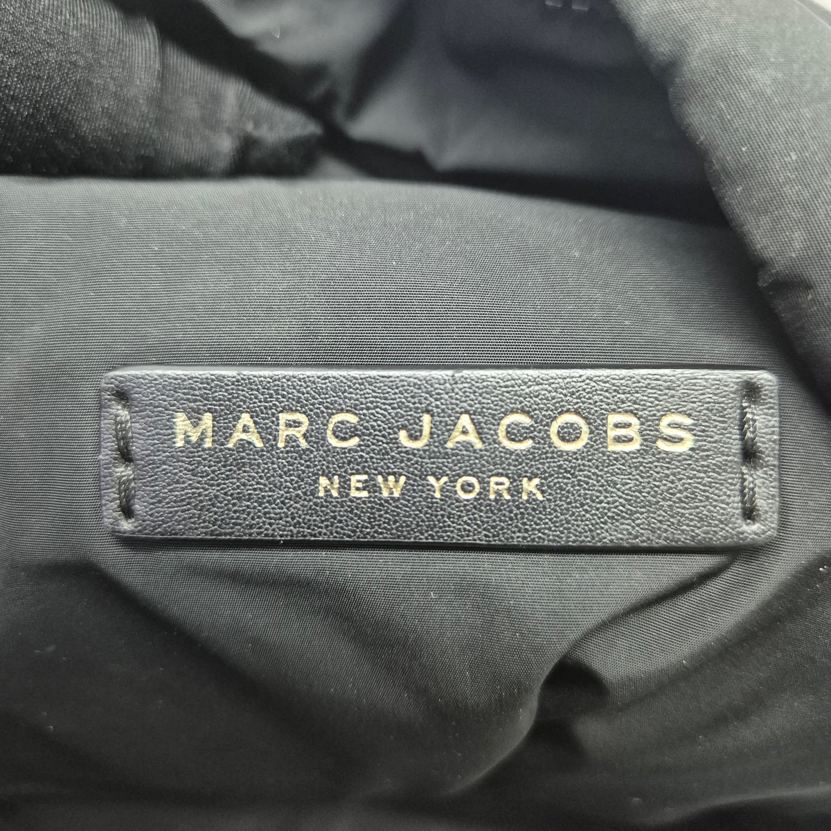 Marc Jacobs	Quilted Nylon Mini Backpack Ghw (Black)