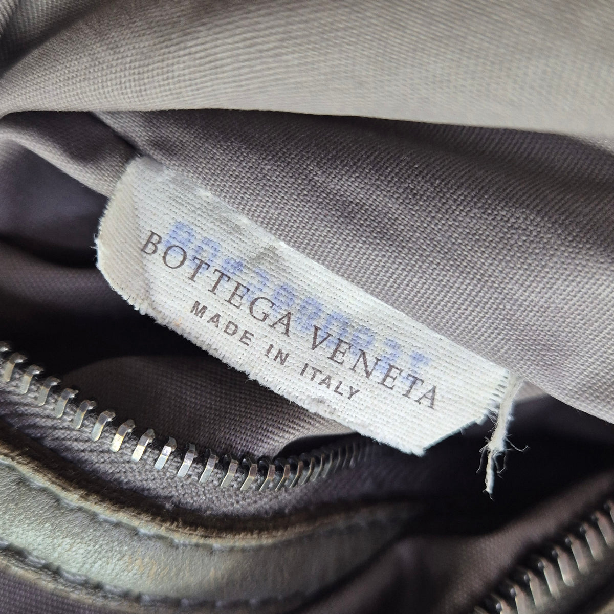 Bottega Veneta Intrecciato Leather Hobo Shoulder Bag (Olive)