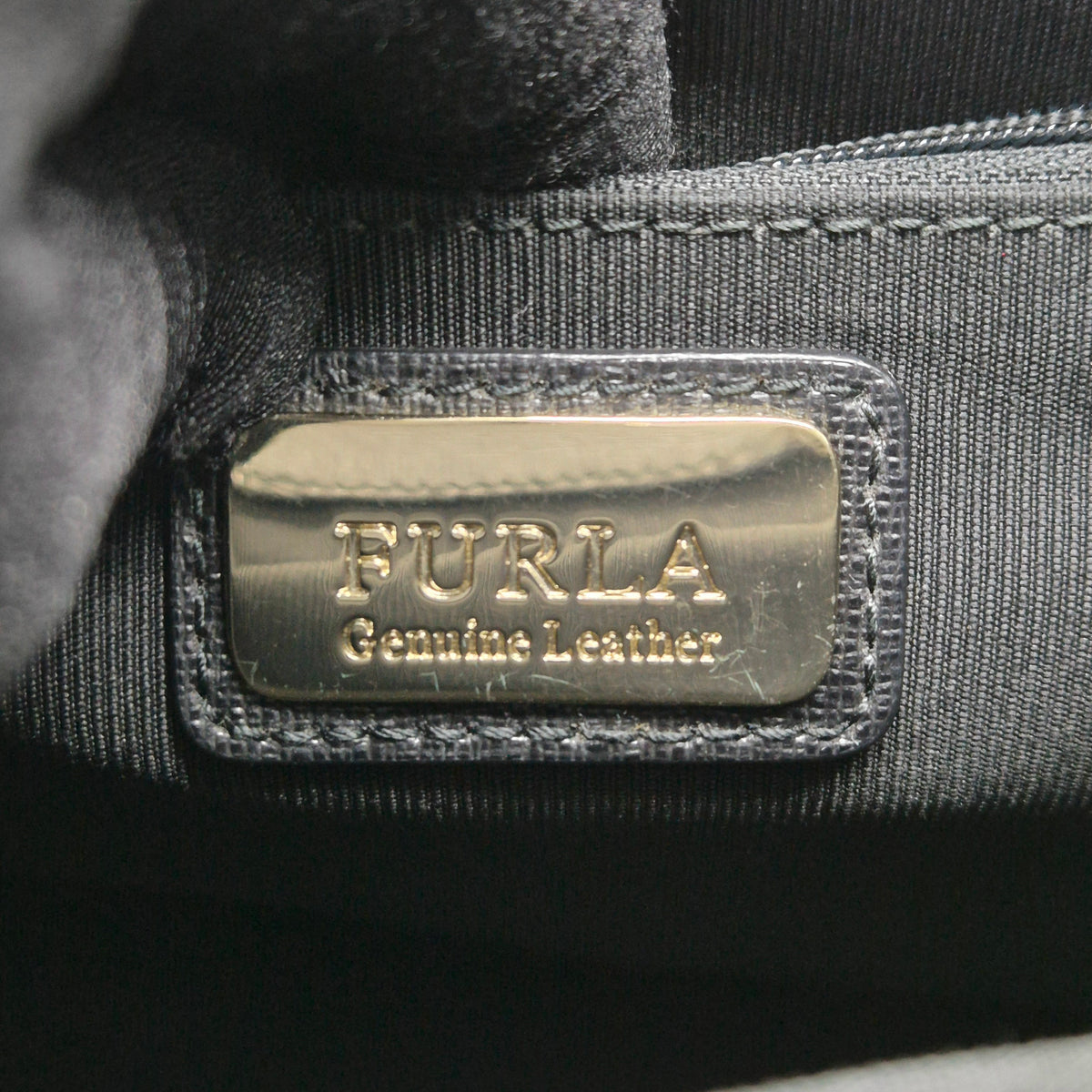 Furla Bella M Leather Tote Bag Ghw (Black)